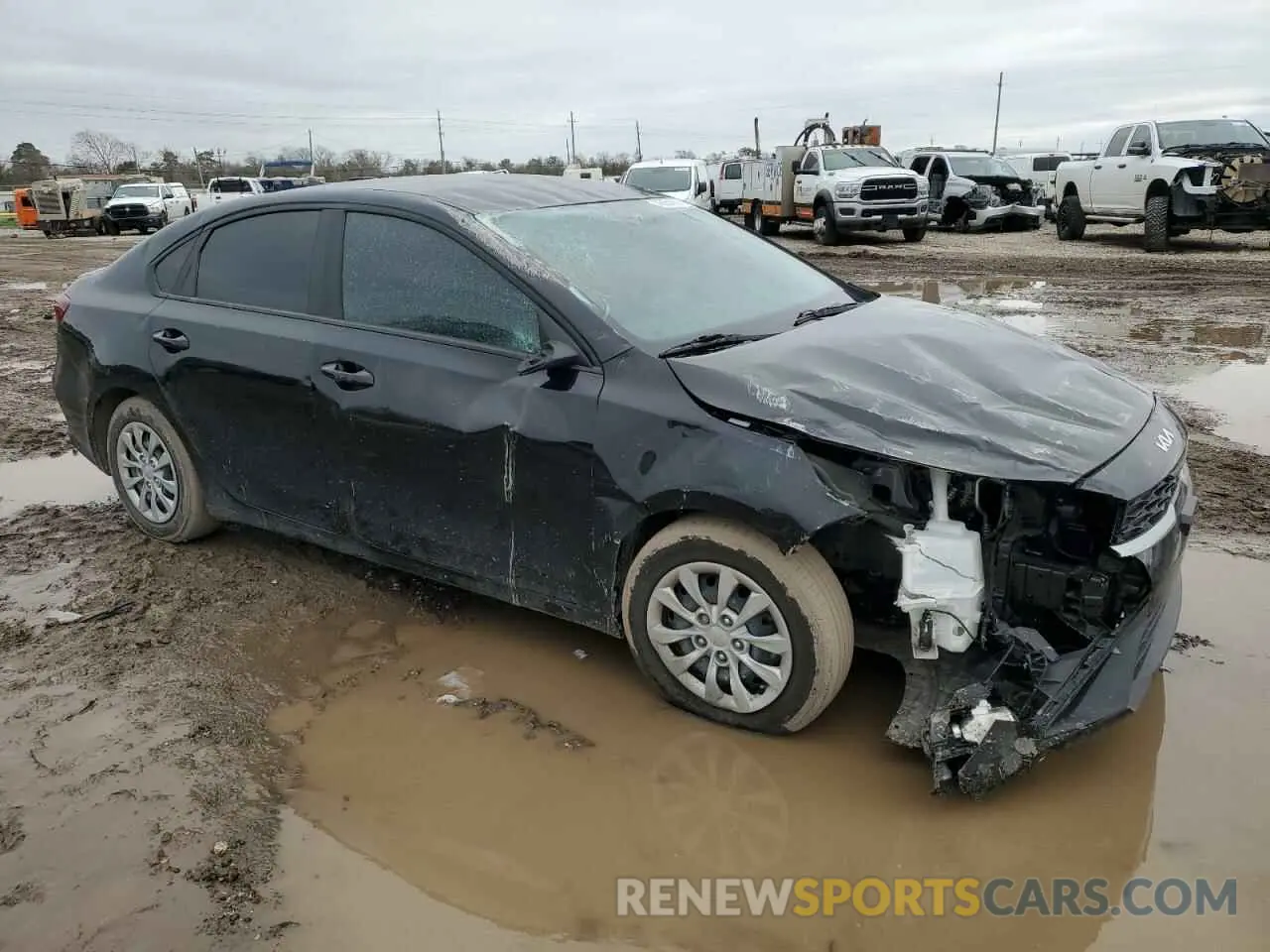 4 Фотография поврежденного автомобиля 3KPF24AD5NE501932 KIA FORTE 2022