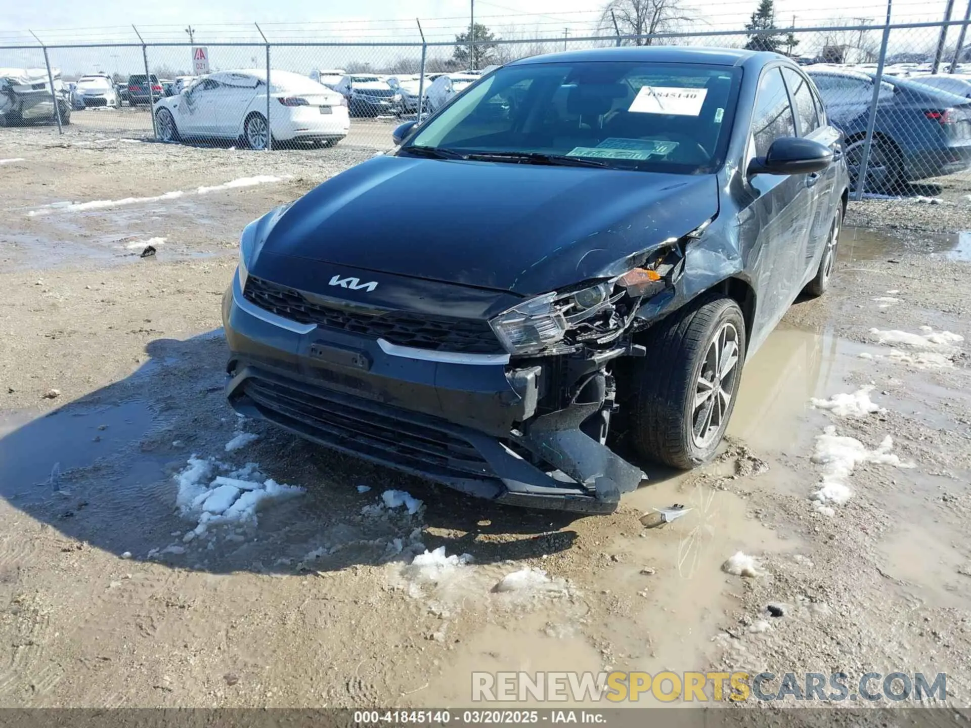 6 Photograph of a damaged car 3KPF24AD6NE424973 KIA FORTE 2022