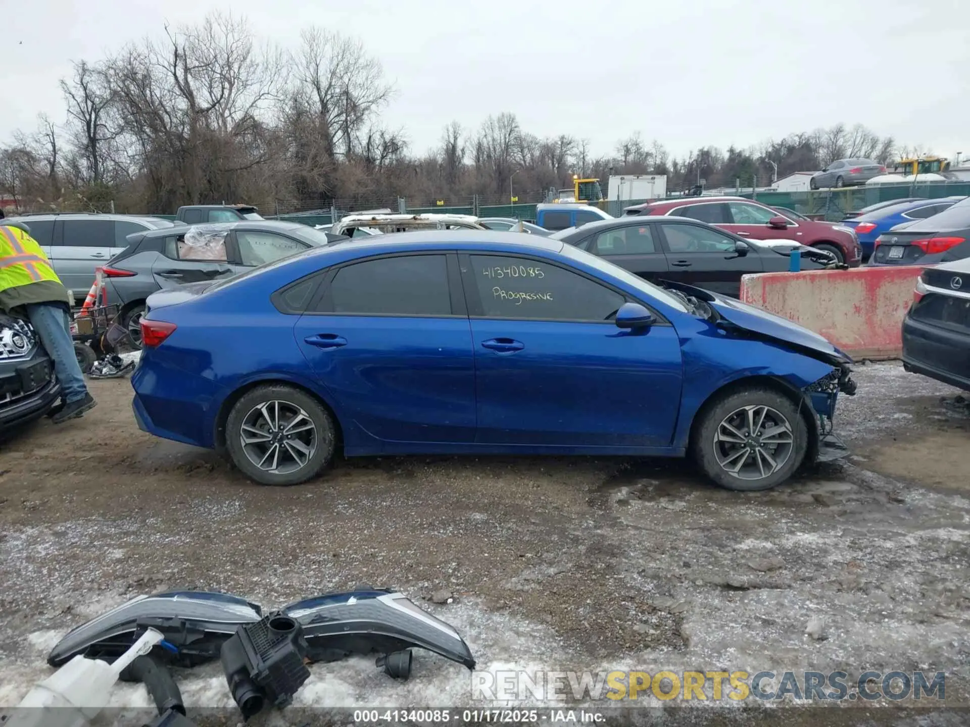 14 Photograph of a damaged car 3KPF24AD6NE428098 KIA FORTE 2022