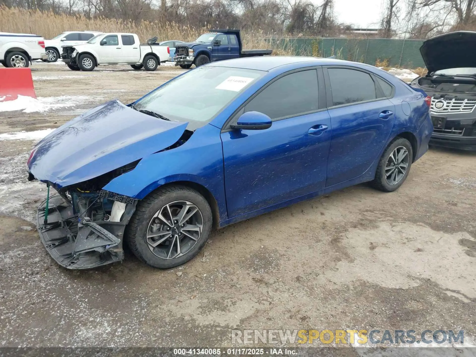 2 Photograph of a damaged car 3KPF24AD6NE428098 KIA FORTE 2022