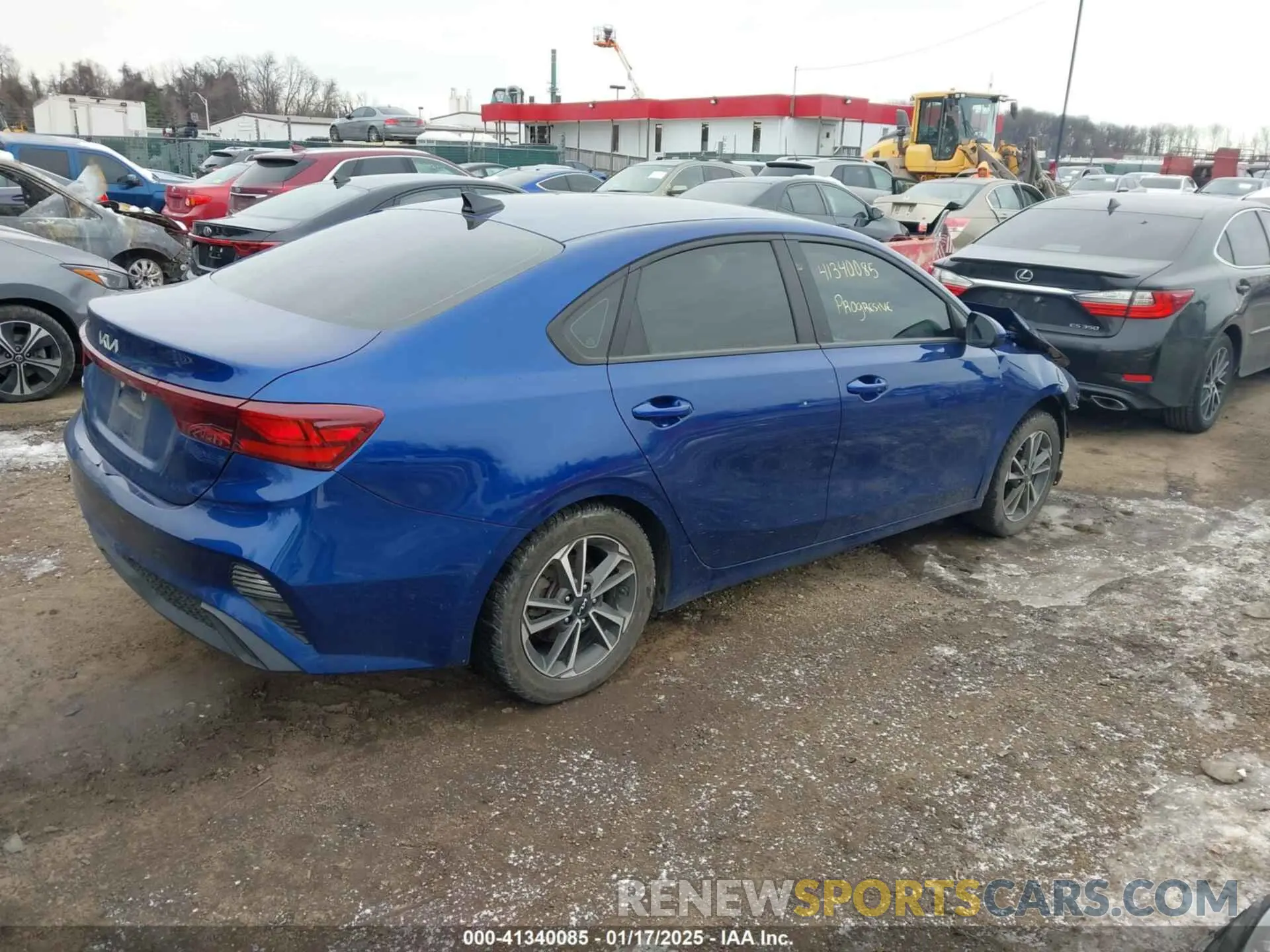 4 Photograph of a damaged car 3KPF24AD6NE428098 KIA FORTE 2022
