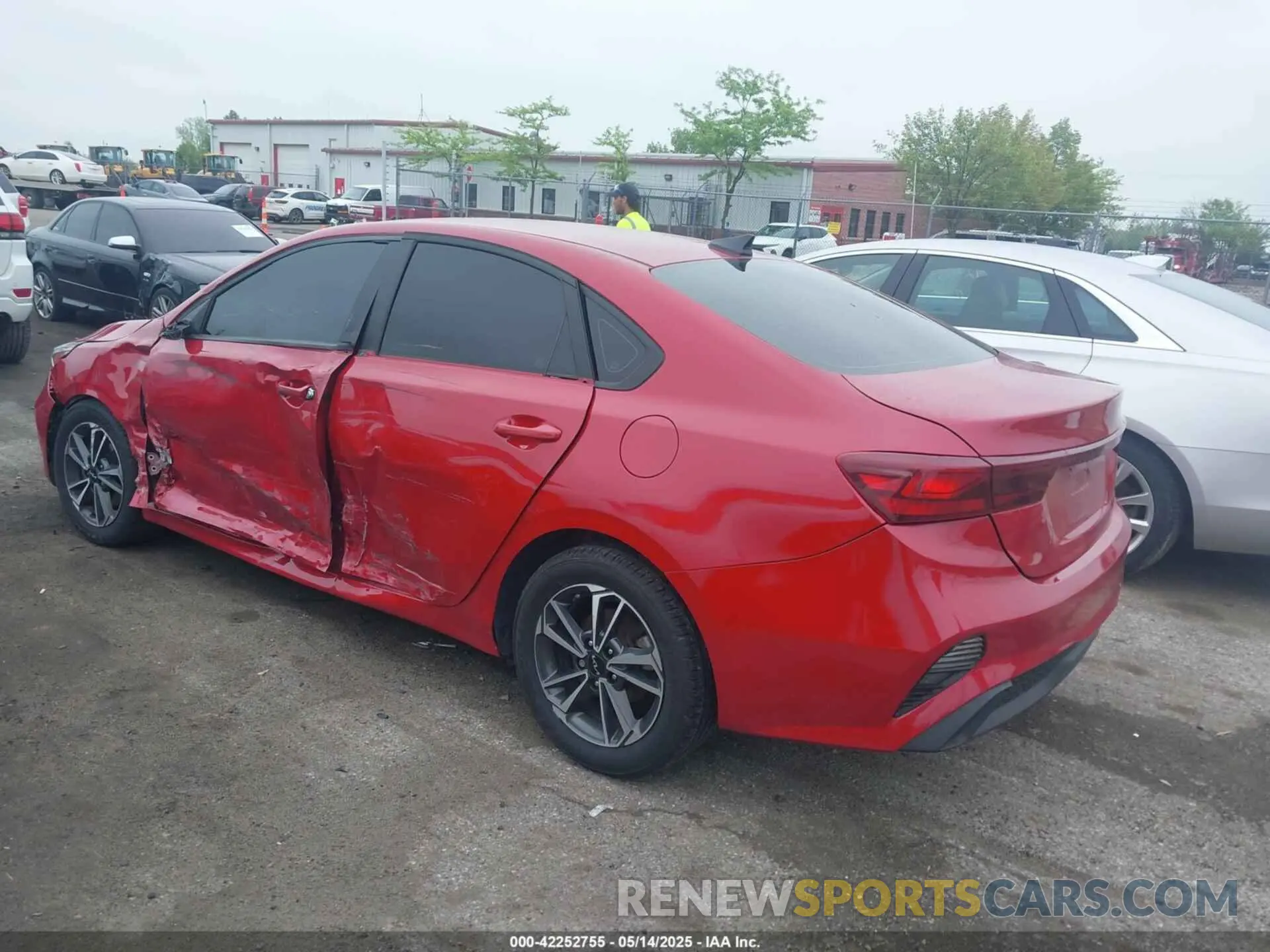 3 Photograph of a damaged car 3KPF24AD6NE428294 KIA FORTE 2022