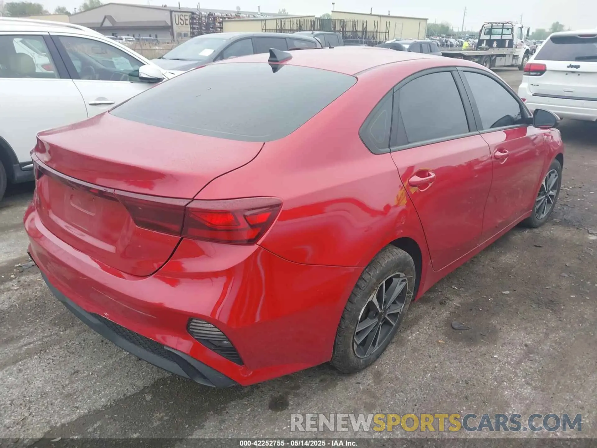 4 Photograph of a damaged car 3KPF24AD6NE428294 KIA FORTE 2022