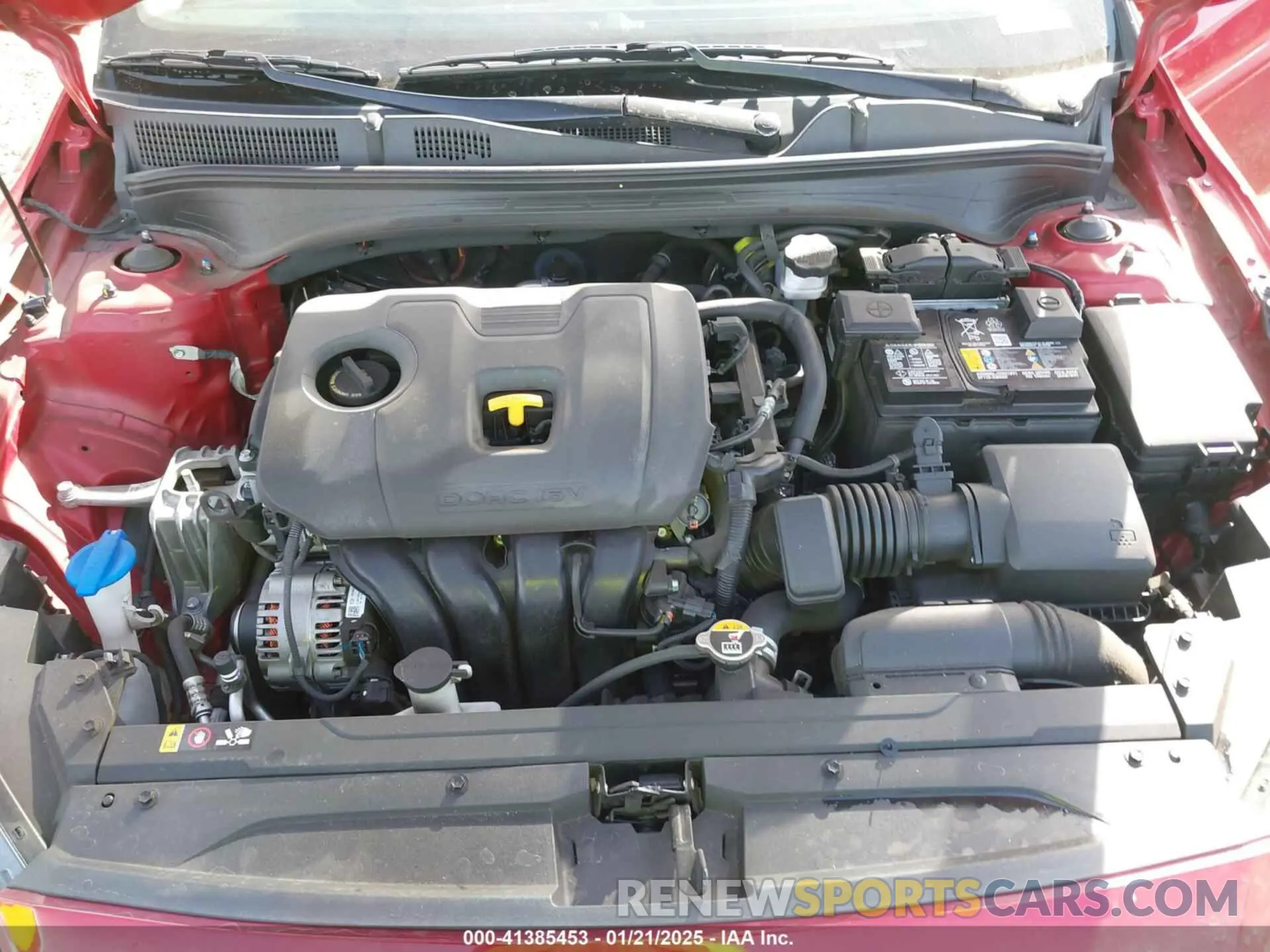 10 Фотография поврежденного автомобиля 3KPF24AD6NE433348 KIA FORTE 2022