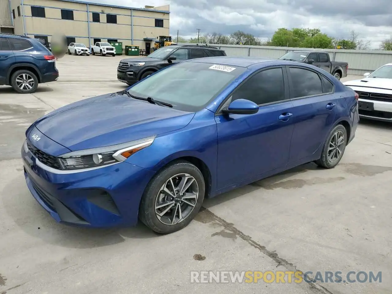 1 Photograph of a damaged car 3KPF24AD6NE440137 KIA FORTE 2022