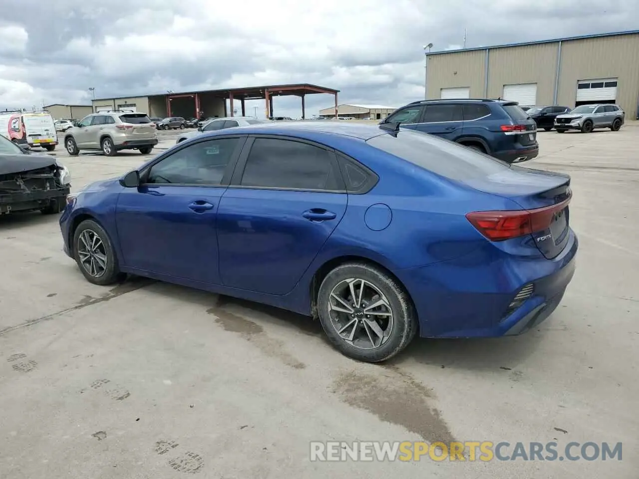 2 Photograph of a damaged car 3KPF24AD6NE440137 KIA FORTE 2022