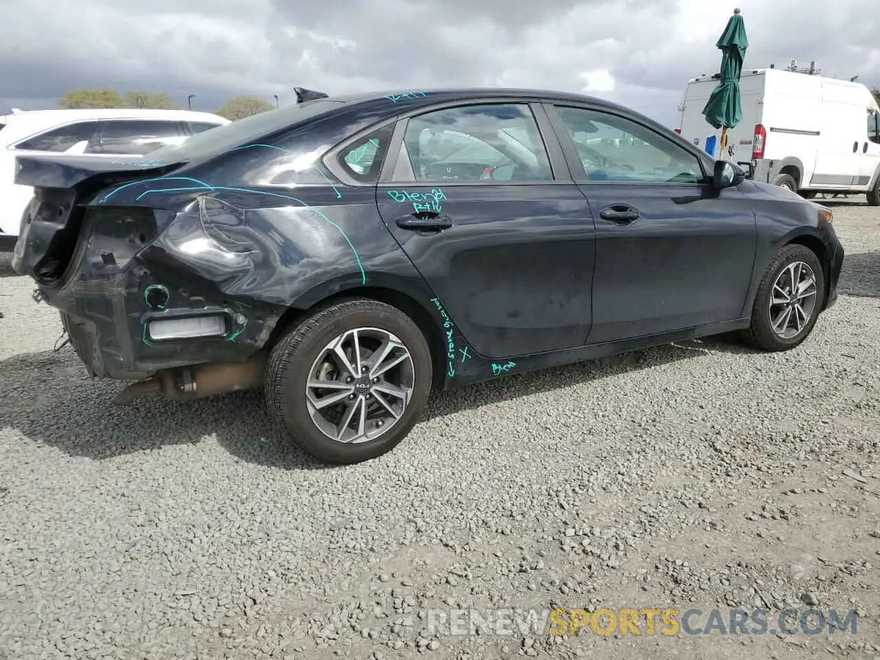 3 Фотография поврежденного автомобиля 3KPF24AD6NE450408 KIA FORTE 2022