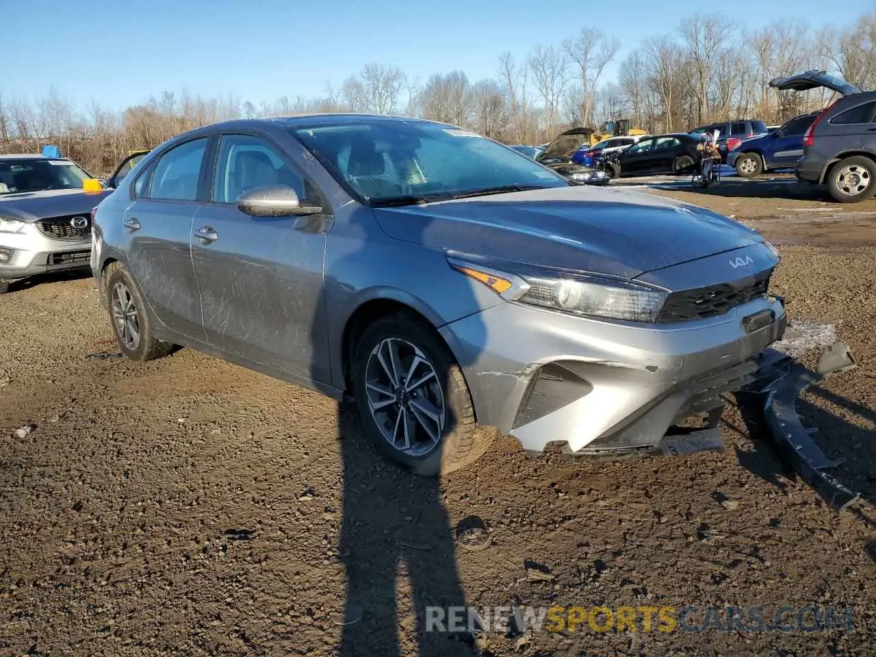 4 Фотография поврежденного автомобиля 3KPF24AD6NE463630 KIA FORTE 2022