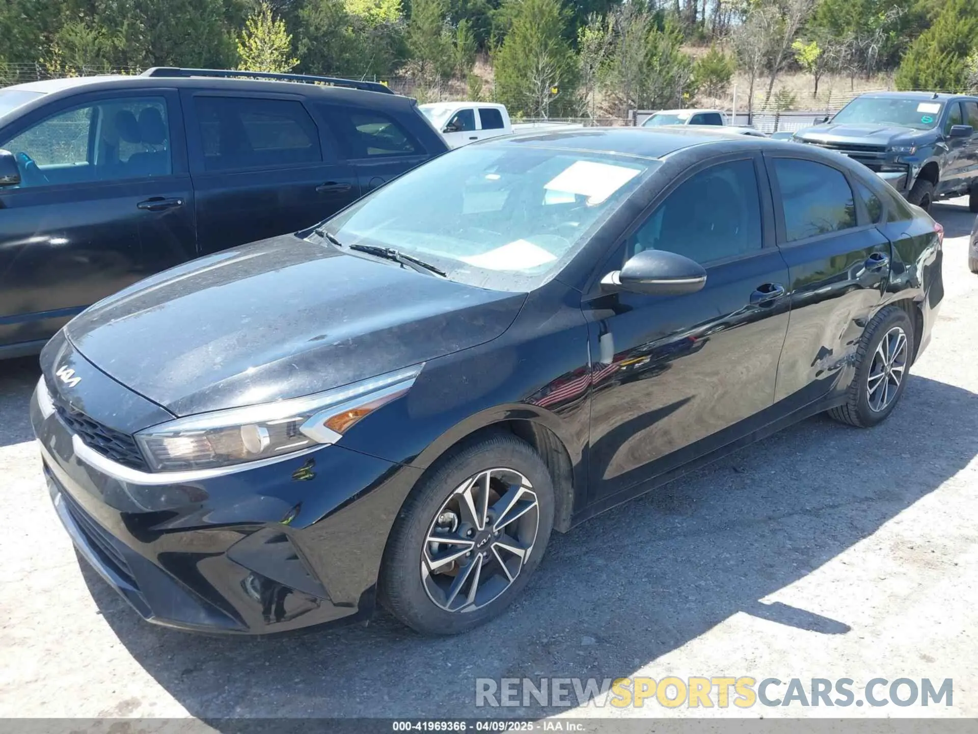 2 Photograph of a damaged car 3KPF24AD6NE469430 KIA FORTE 2022