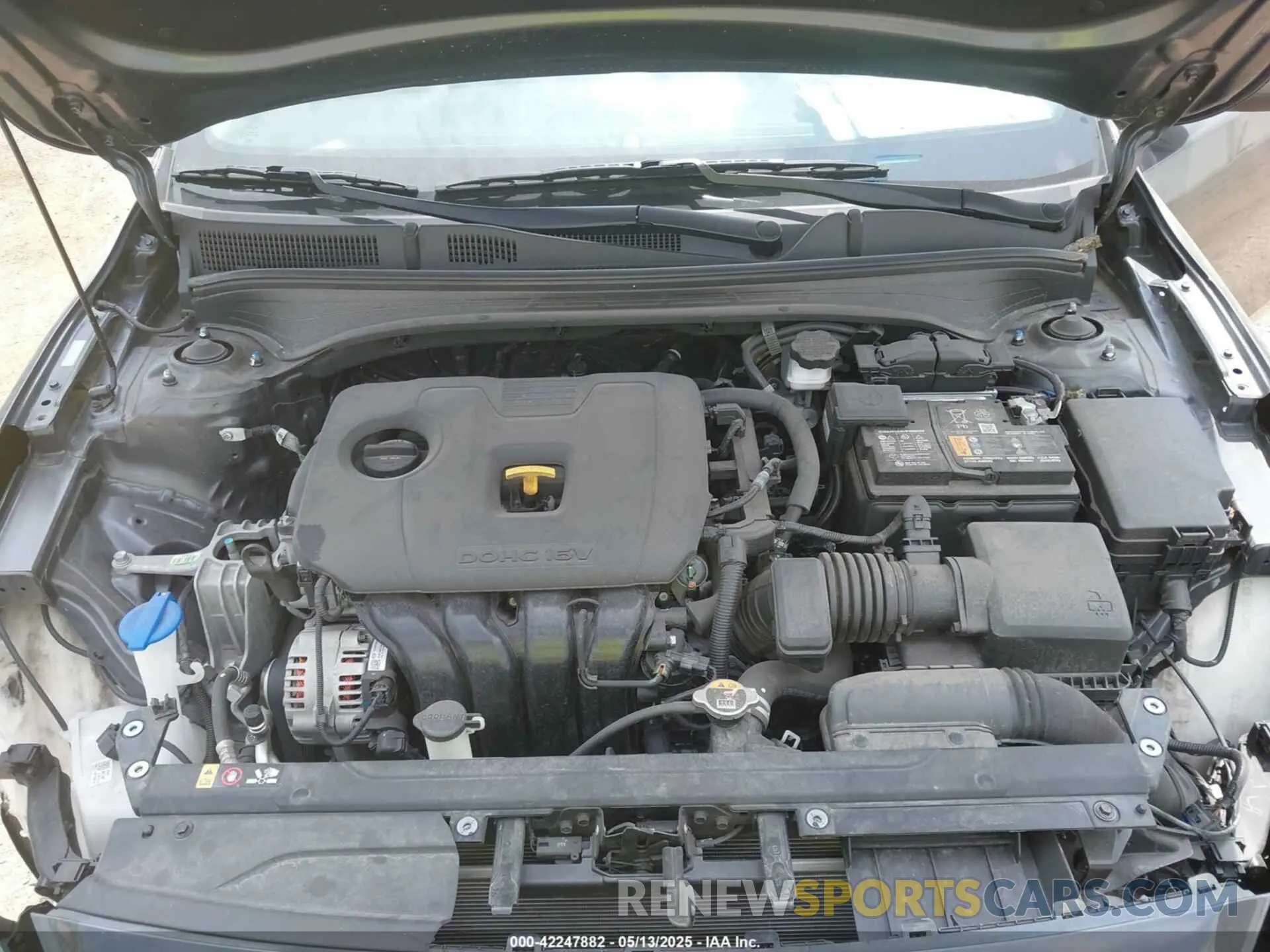 10 Фотография поврежденного автомобиля 3KPF24AD6NE485286 KIA FORTE 2022