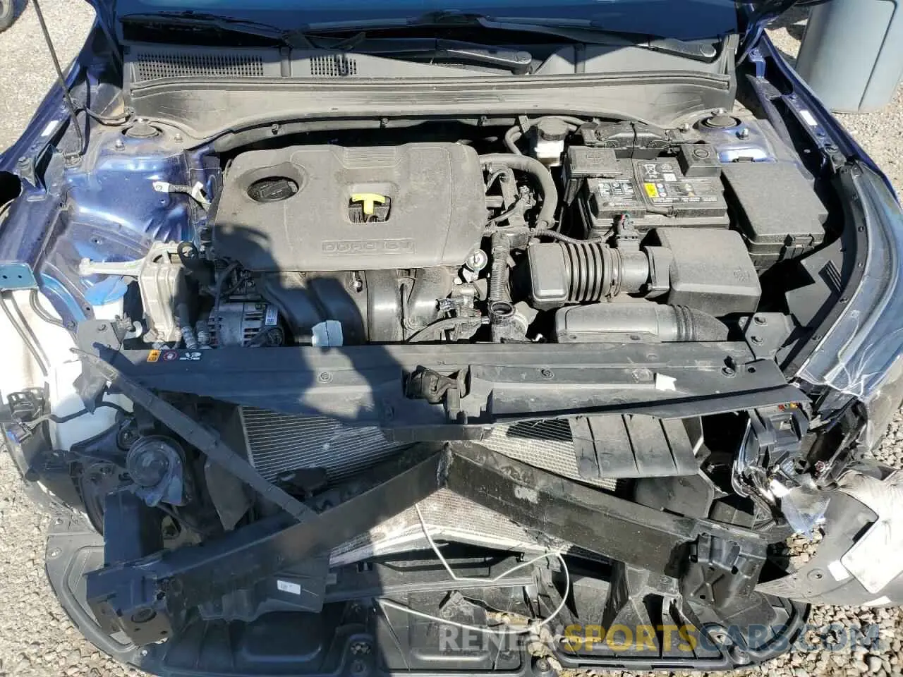 11 Photograph of a damaged car 3KPF24AD6NE493940 KIA FORTE 2022