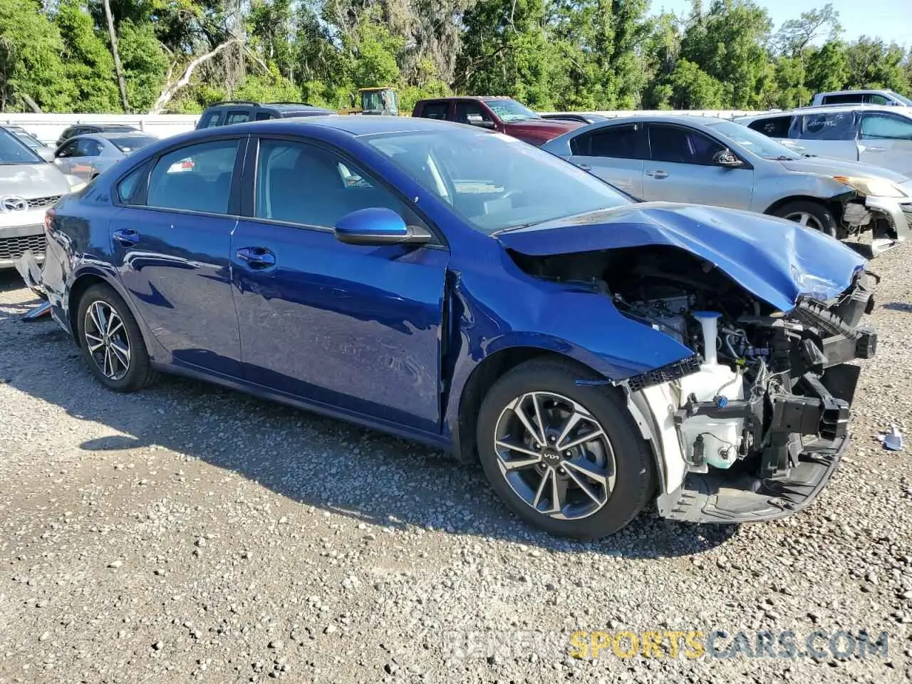 4 Photograph of a damaged car 3KPF24AD6NE493940 KIA FORTE 2022