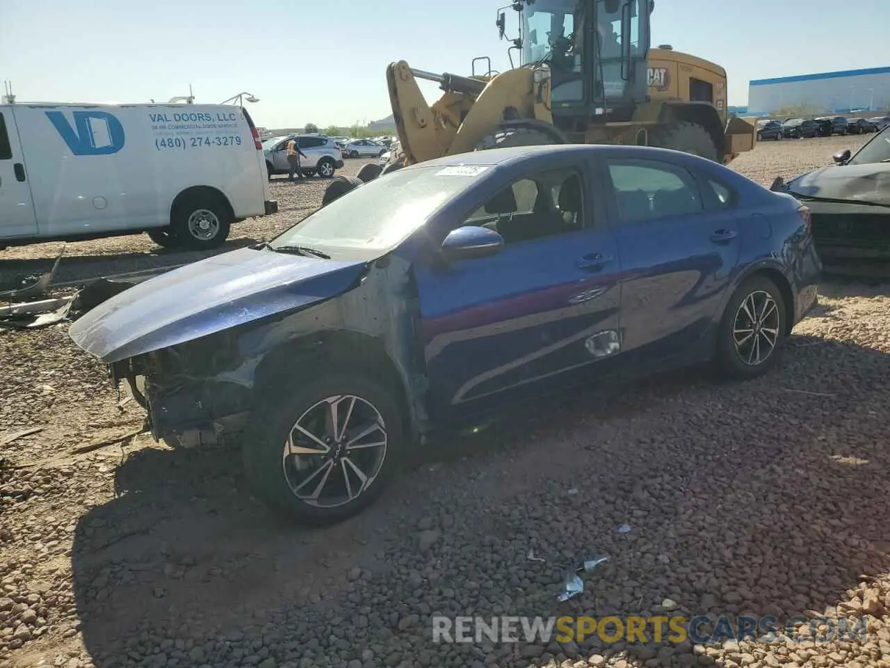 1 Фотография поврежденного автомобиля 3KPF24AD6NE496949 KIA FORTE 2022