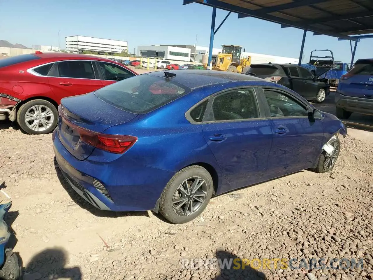 3 Фотография поврежденного автомобиля 3KPF24AD6NE496949 KIA FORTE 2022