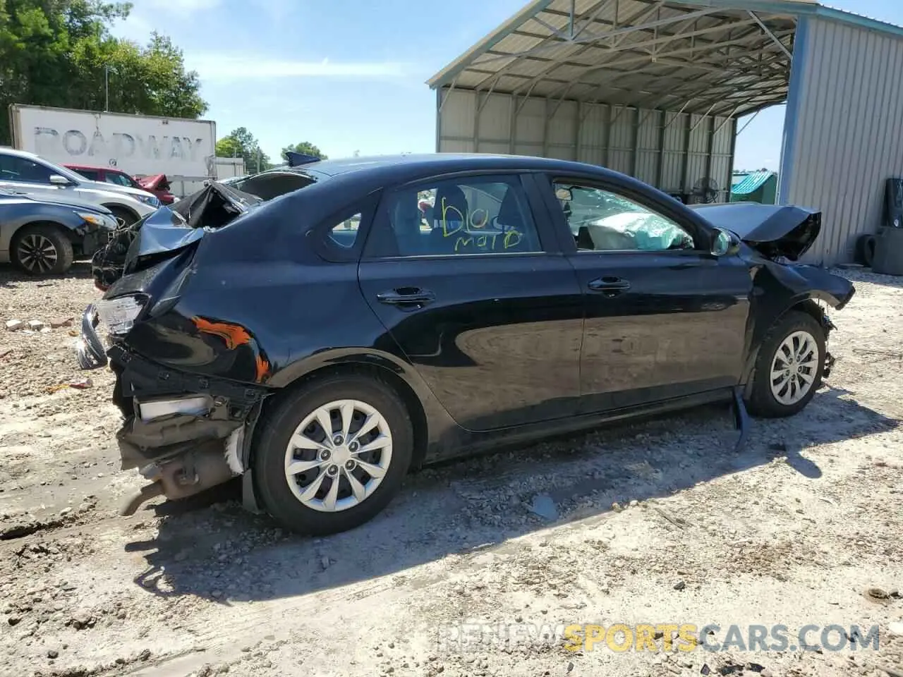 3 Фотография поврежденного автомобиля 3KPF24AD6NE501776 KIA FORTE 2022