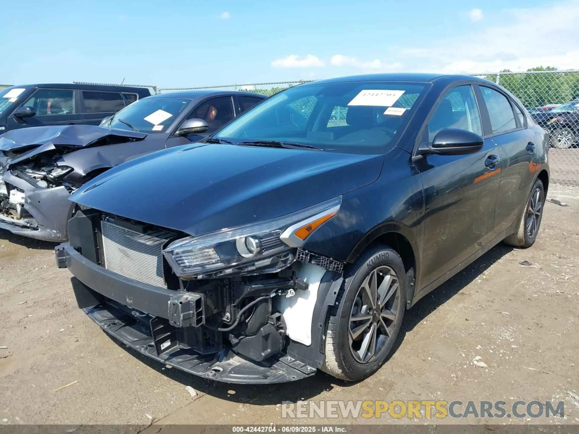 2 Photograph of a damaged car 3KPF24AD6NE503723 KIA FORTE 2022