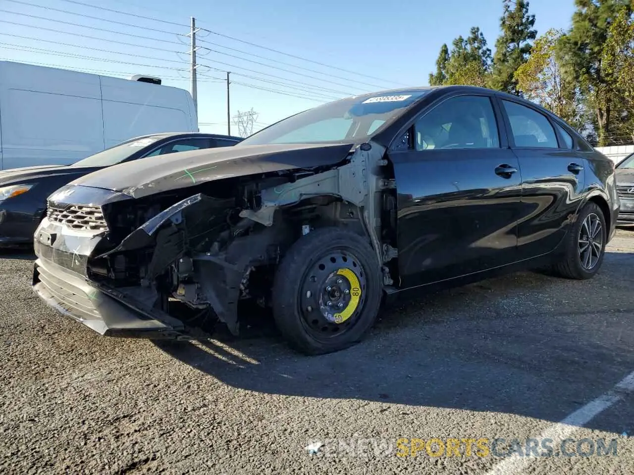 1 Фотография поврежденного автомобиля 3KPF24AD7NE435464 KIA FORTE 2022