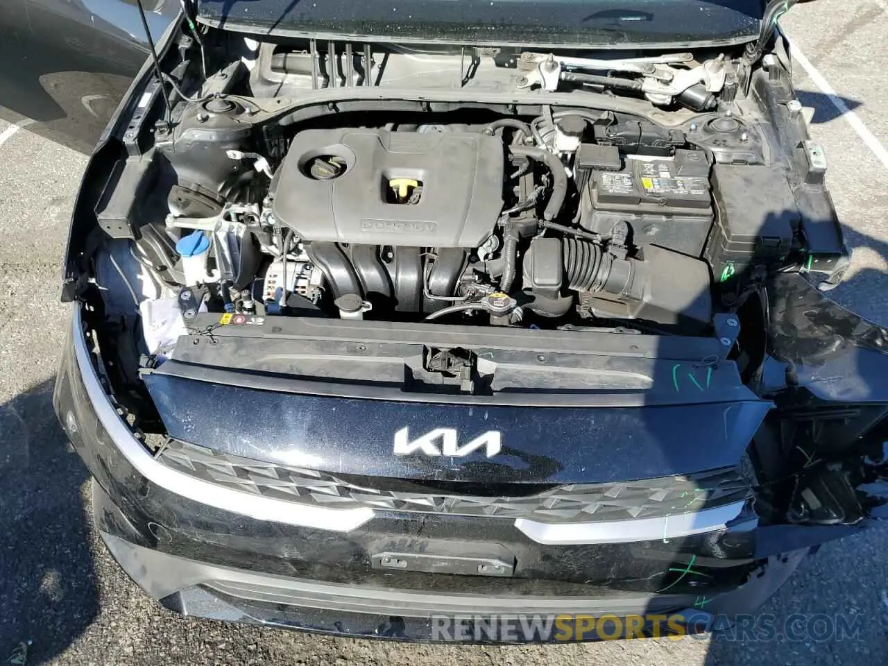 11 Фотография поврежденного автомобиля 3KPF24AD7NE435464 KIA FORTE 2022