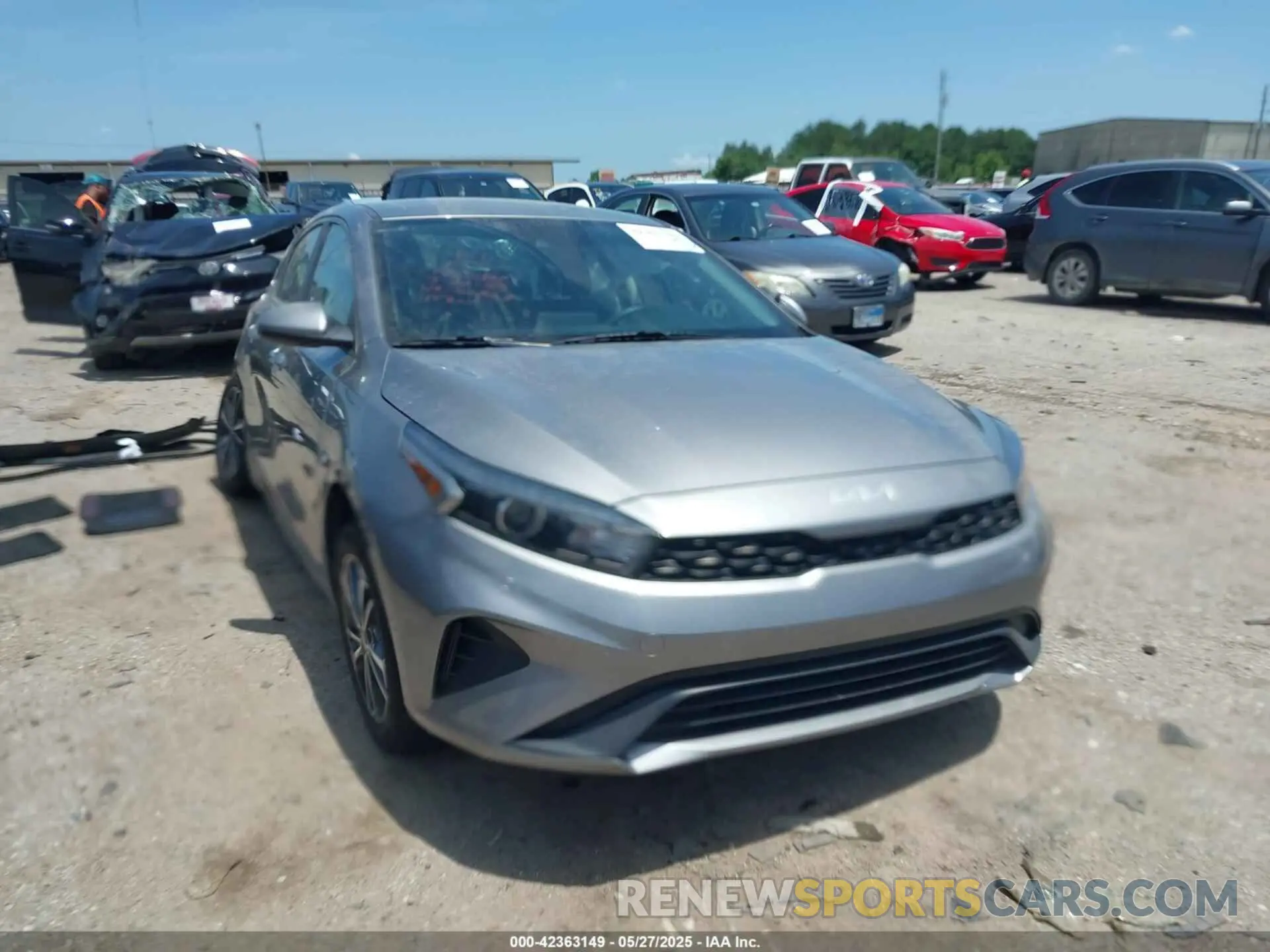 1 Photograph of a damaged car 3KPF24AD8NE426465 KIA FORTE 2022