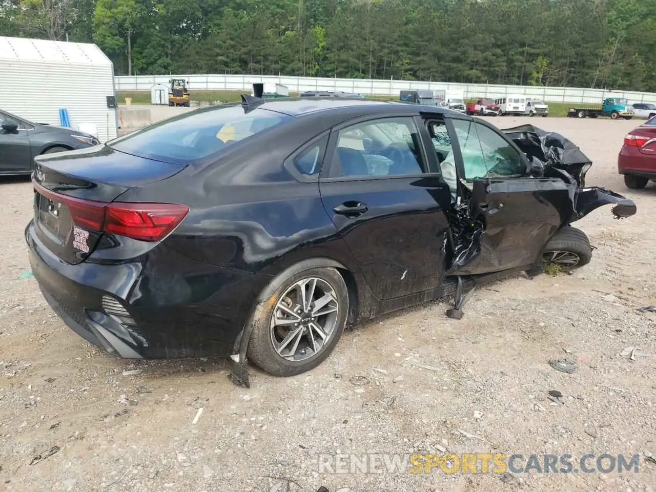 3 Photograph of a damaged car 3KPF24AD8NE437689 KIA FORTE 2022