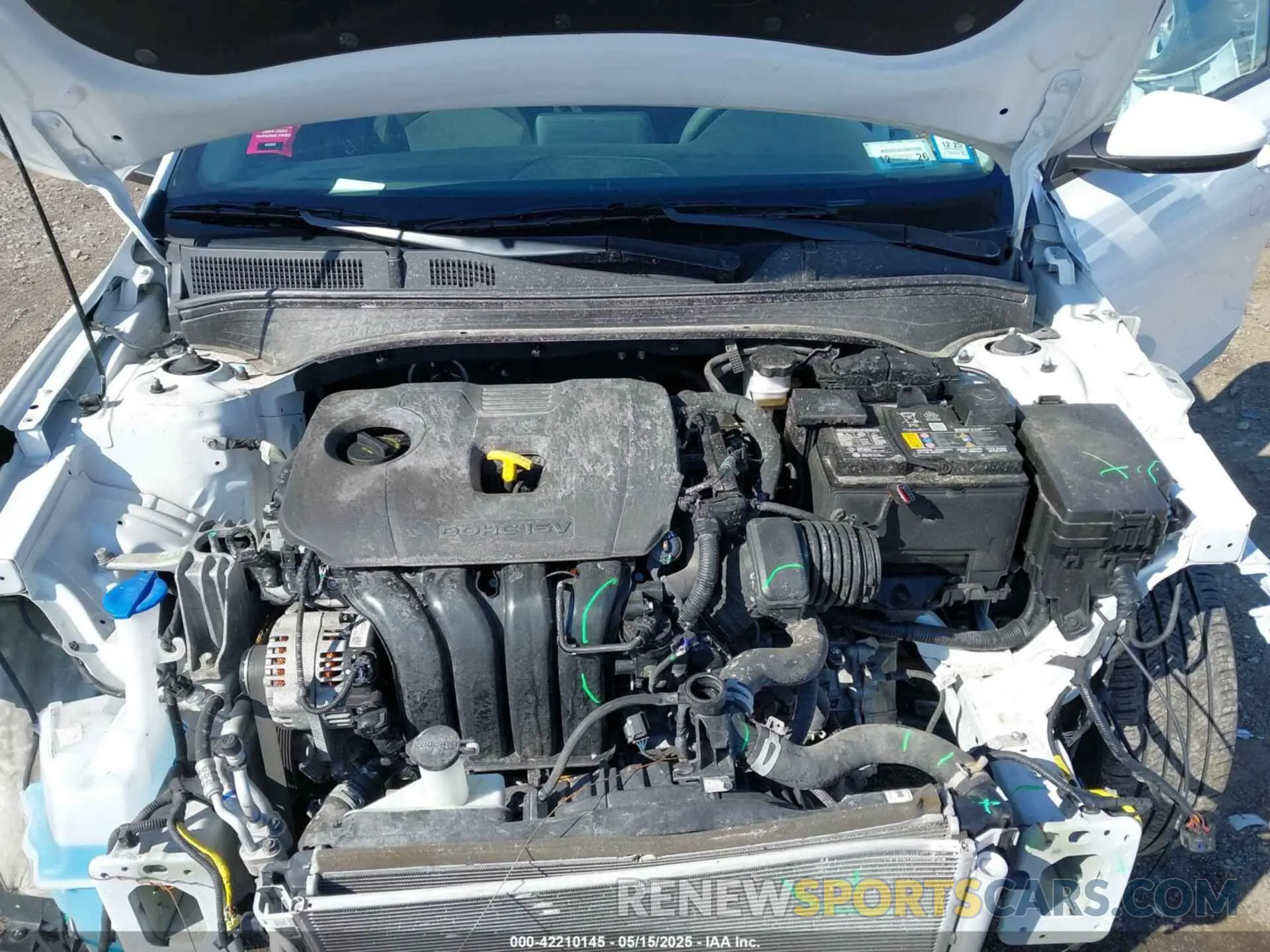 10 Photograph of a damaged car 3KPF24AD8NE455481 KIA FORTE 2022
