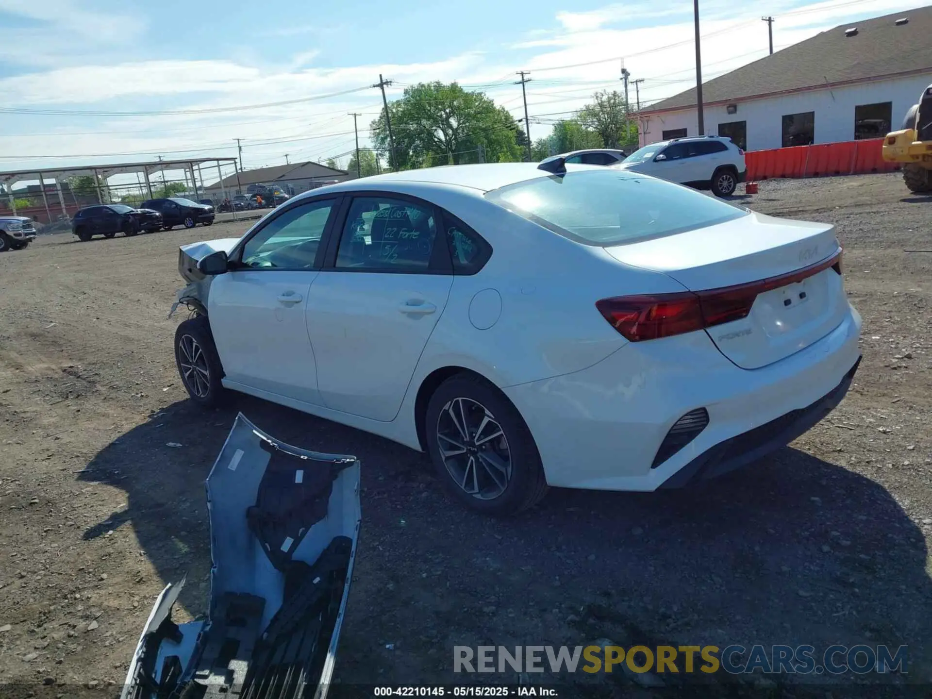 3 Photograph of a damaged car 3KPF24AD8NE455481 KIA FORTE 2022