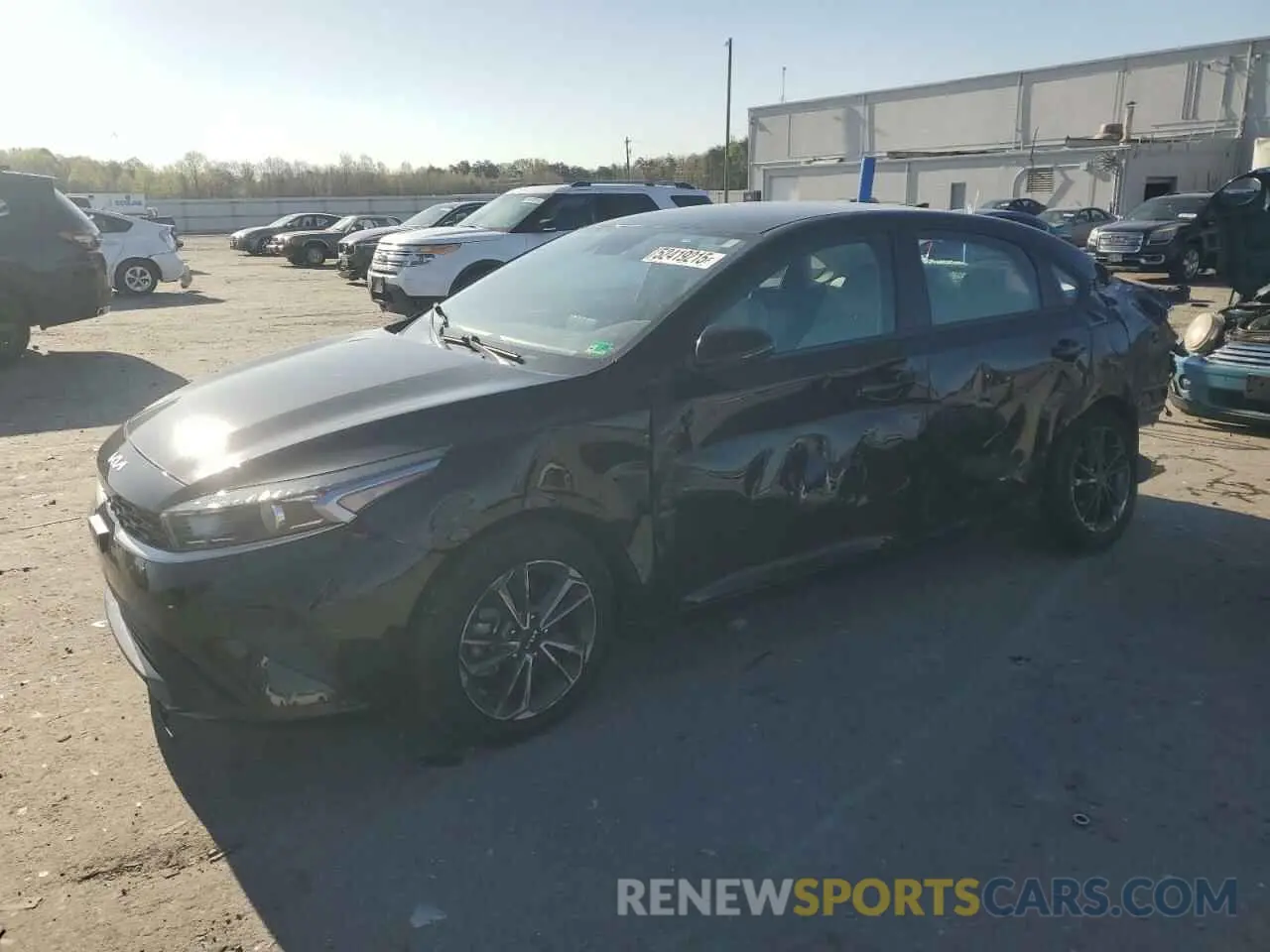 1 Photograph of a damaged car 3KPF24AD8NE467422 KIA FORTE 2022