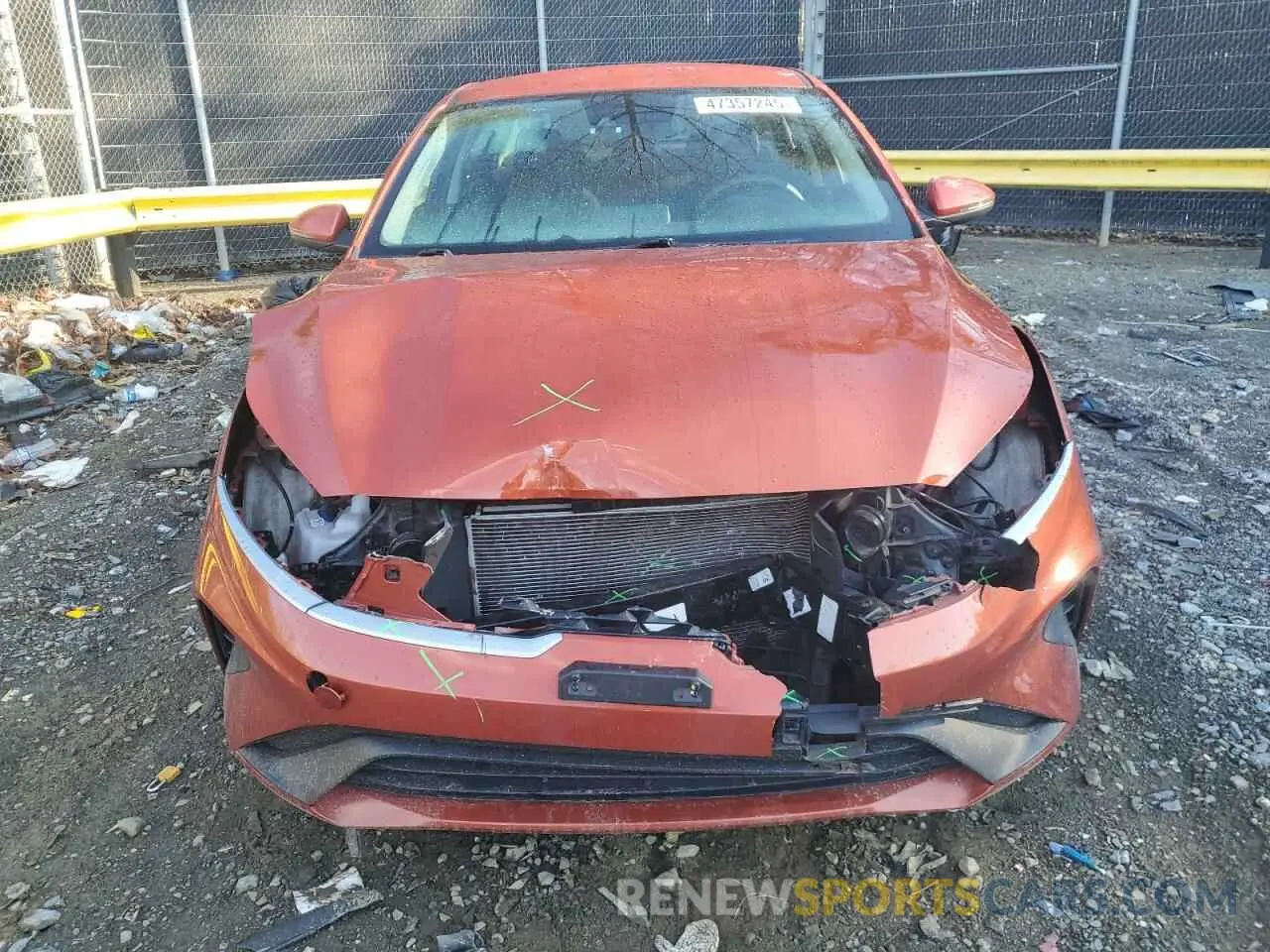 5 Photograph of a damaged car 3KPF24AD8NE467713 KIA FORTE 2022