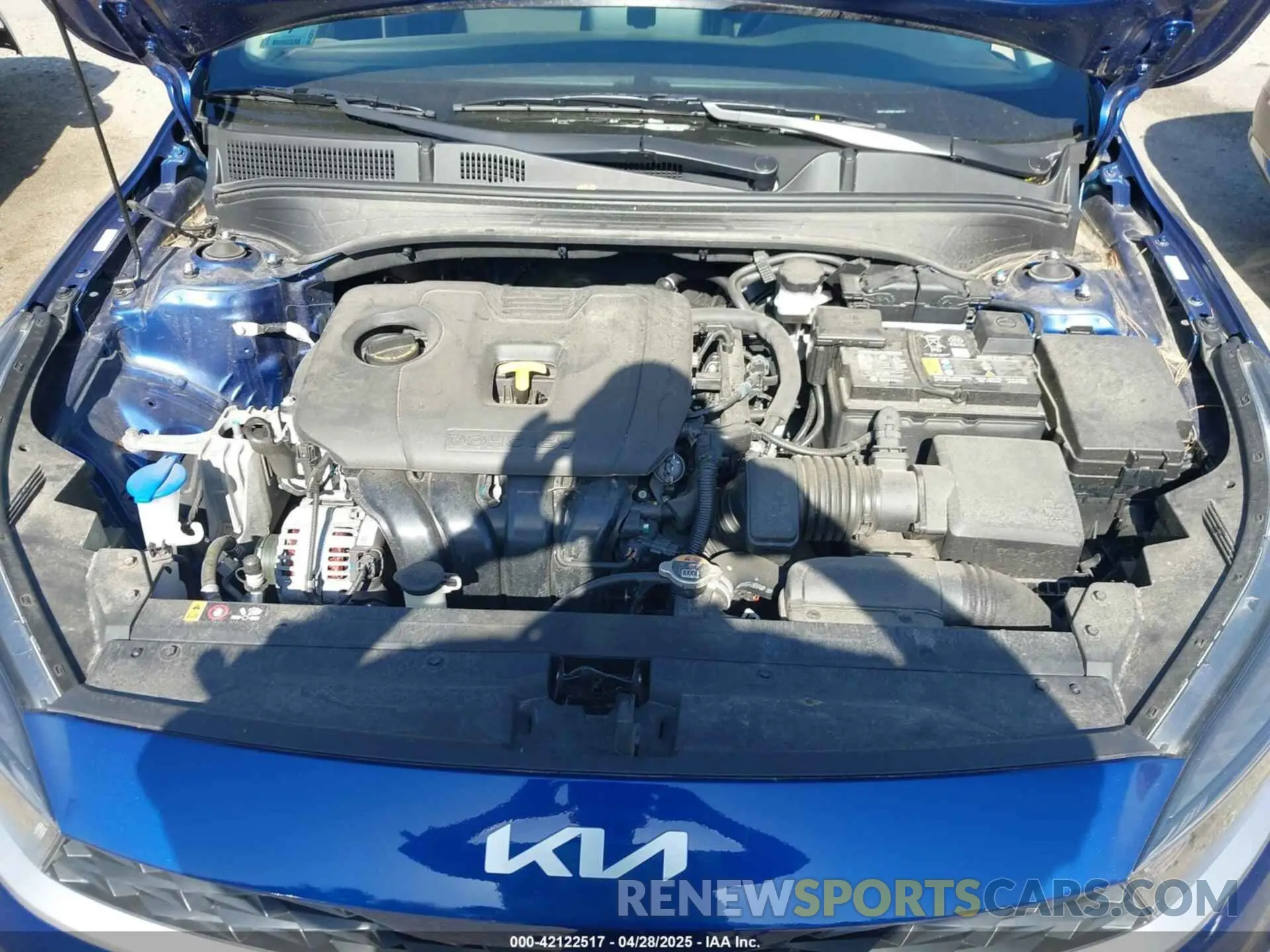 10 Фотография поврежденного автомобиля 3KPF24AD8NE499626 KIA FORTE 2022