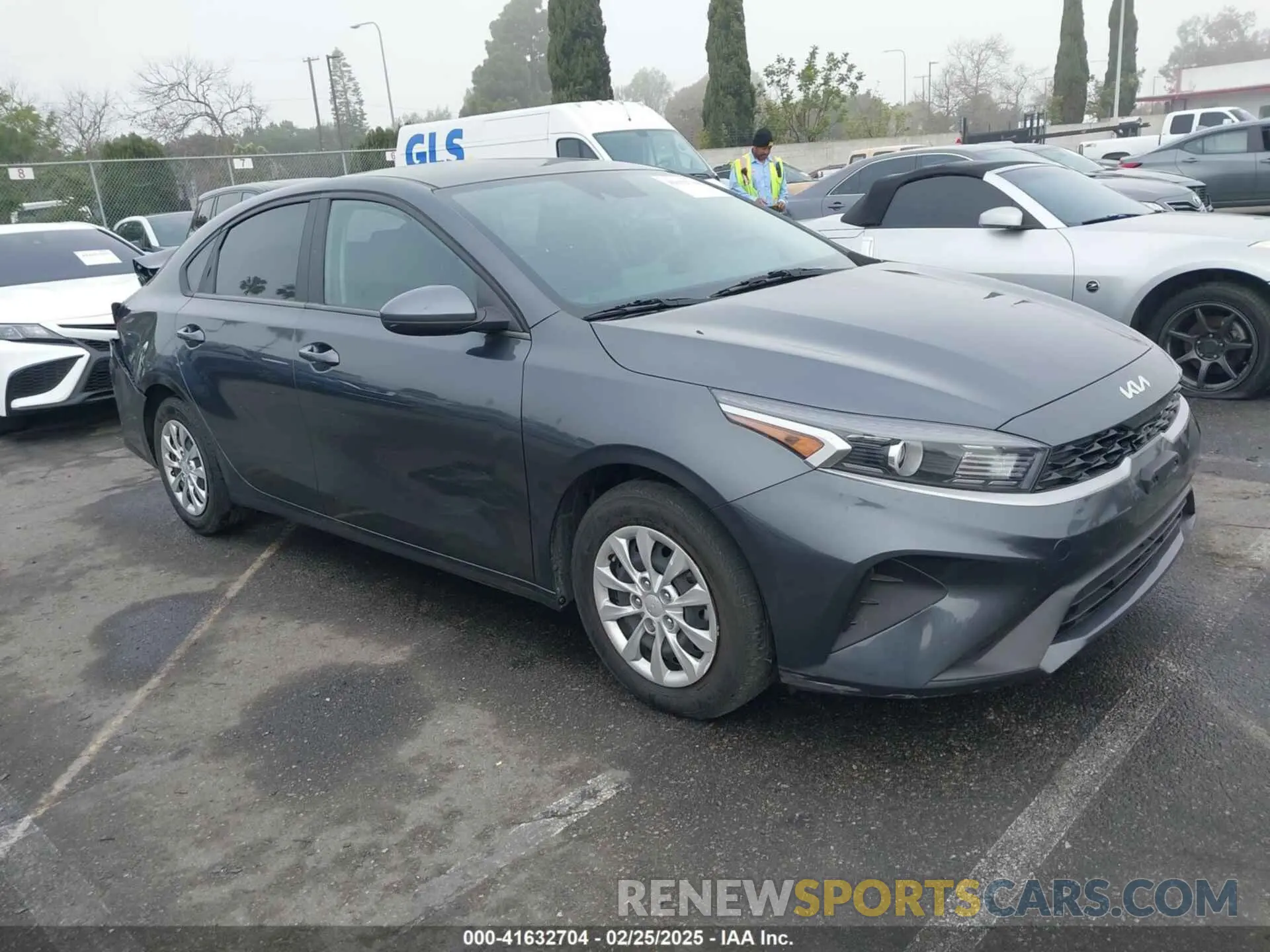 1 Photograph of a damaged car 3KPF24AD9NE463704 KIA FORTE 2022