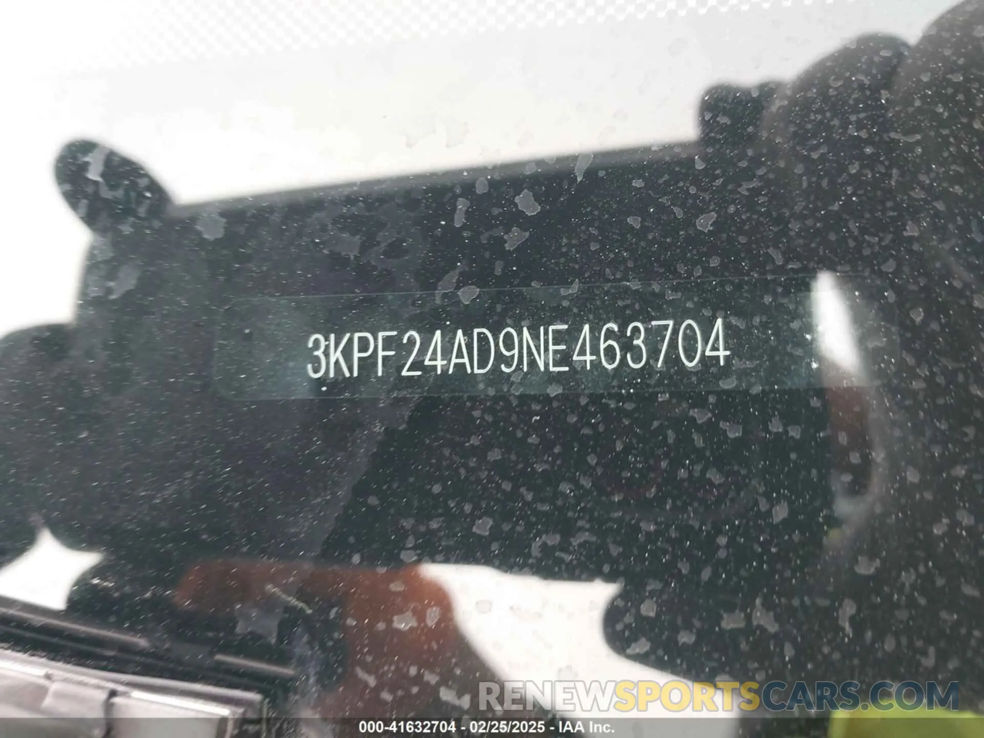 9 Photograph of a damaged car 3KPF24AD9NE463704 KIA FORTE 2022