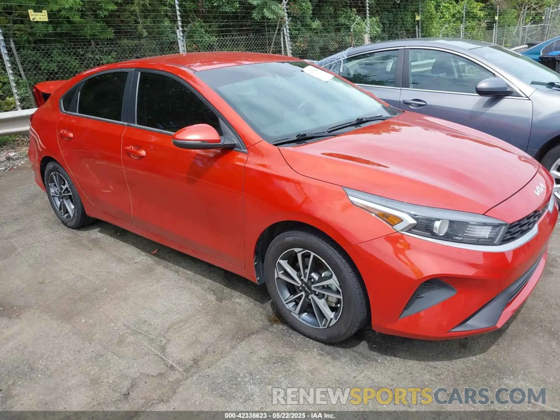1 Photograph of a damaged car 3KPF24AD9NE467123 KIA FORTE 2022