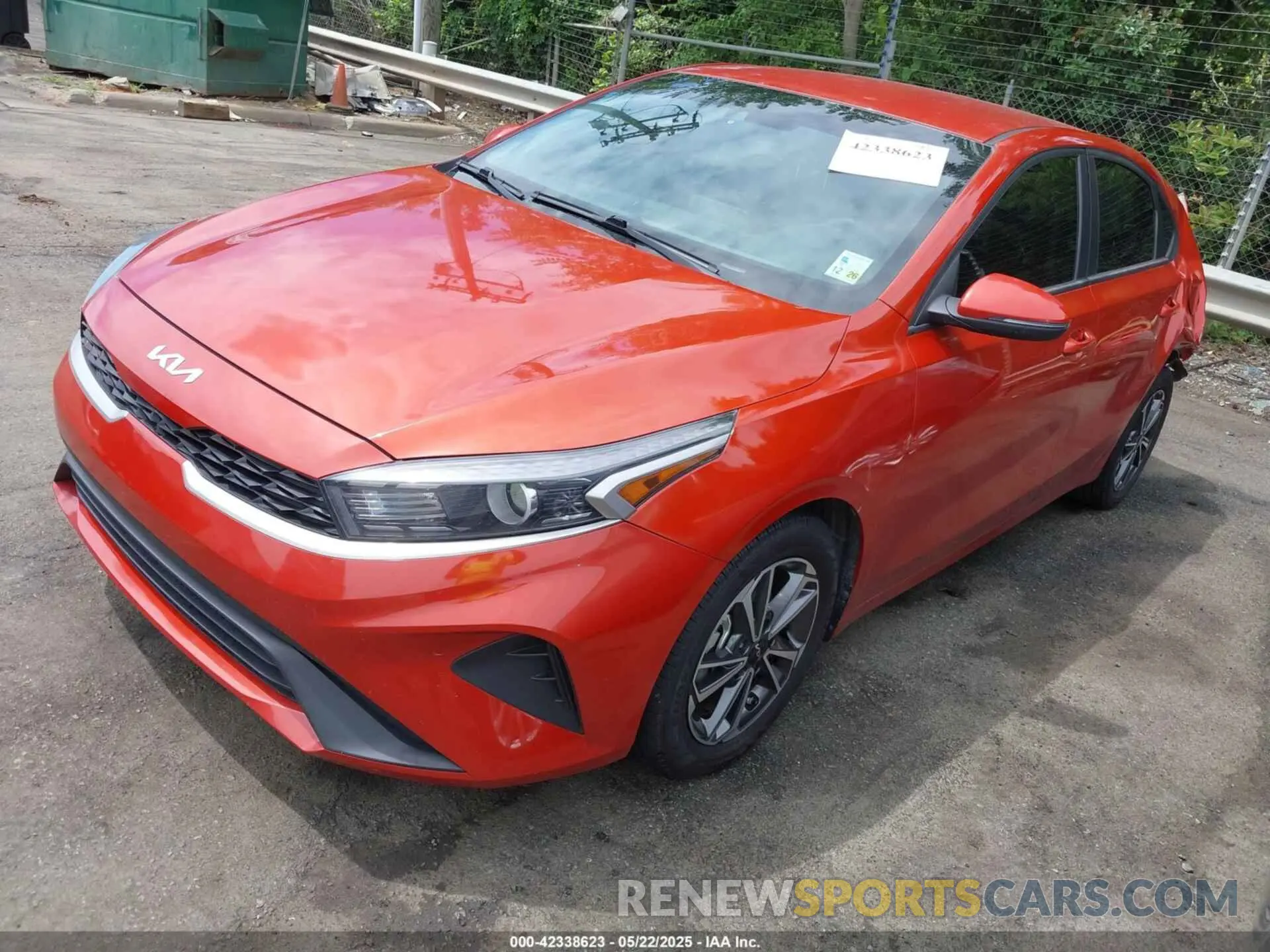 2 Photograph of a damaged car 3KPF24AD9NE467123 KIA FORTE 2022