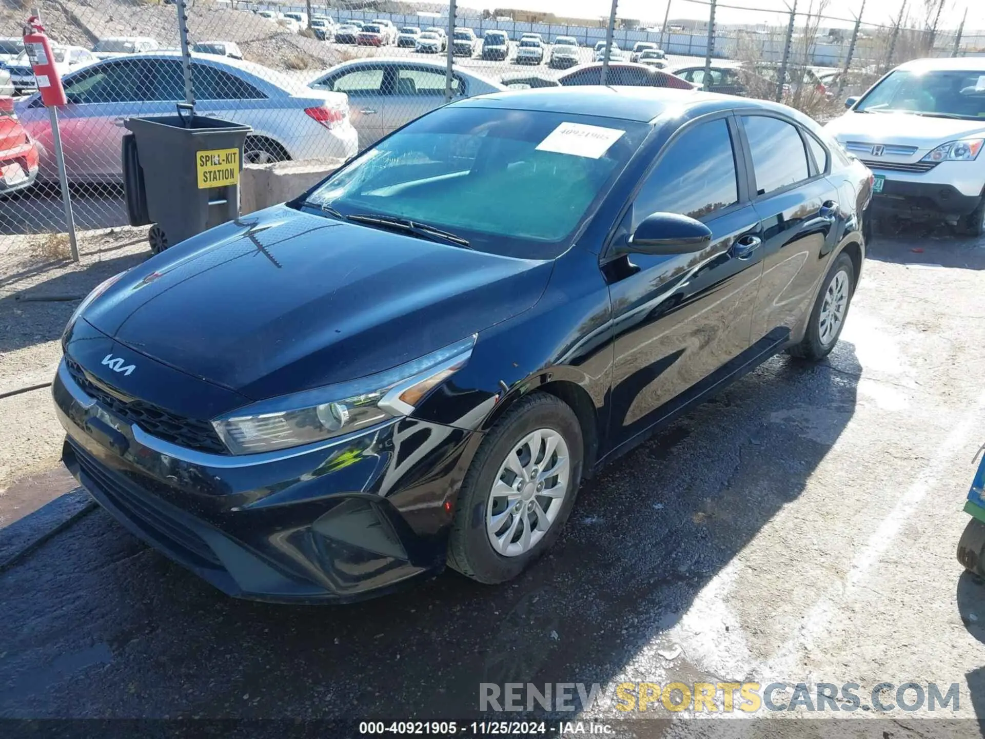 2 Photograph of a damaged car 3KPF24AD9NE476291 KIA FORTE 2022