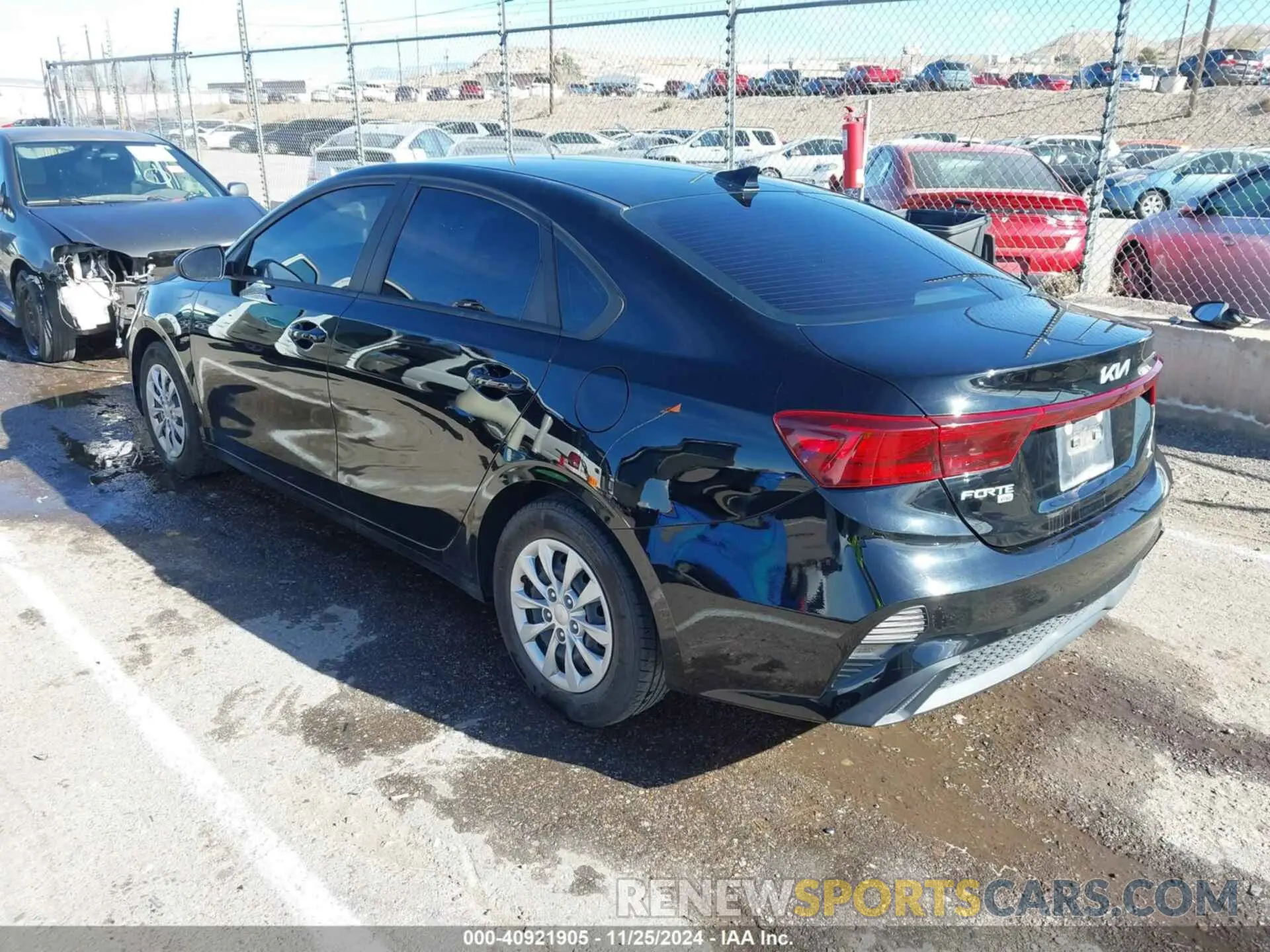 3 Photograph of a damaged car 3KPF24AD9NE476291 KIA FORTE 2022