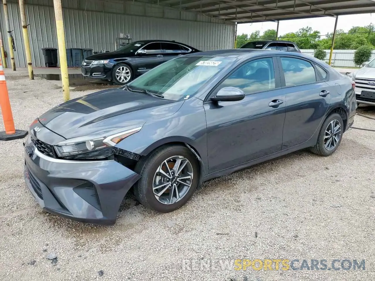 1 Photograph of a damaged car 3KPF24AD9NE482317 KIA FORTE 2022