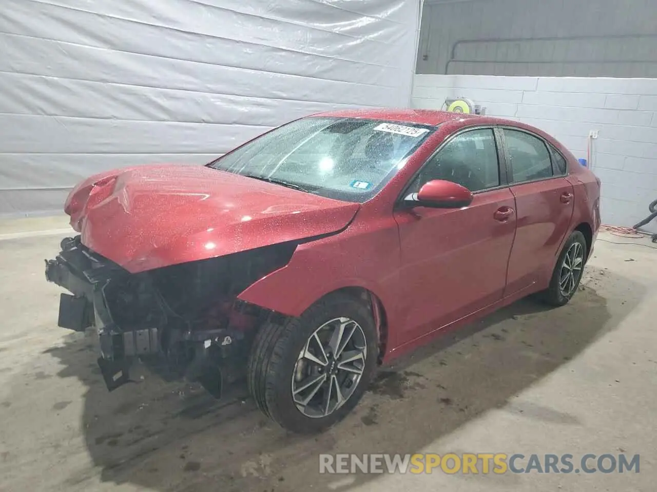 1 Photograph of a damaged car 3KPF24ADXNE431649 KIA FORTE 2022