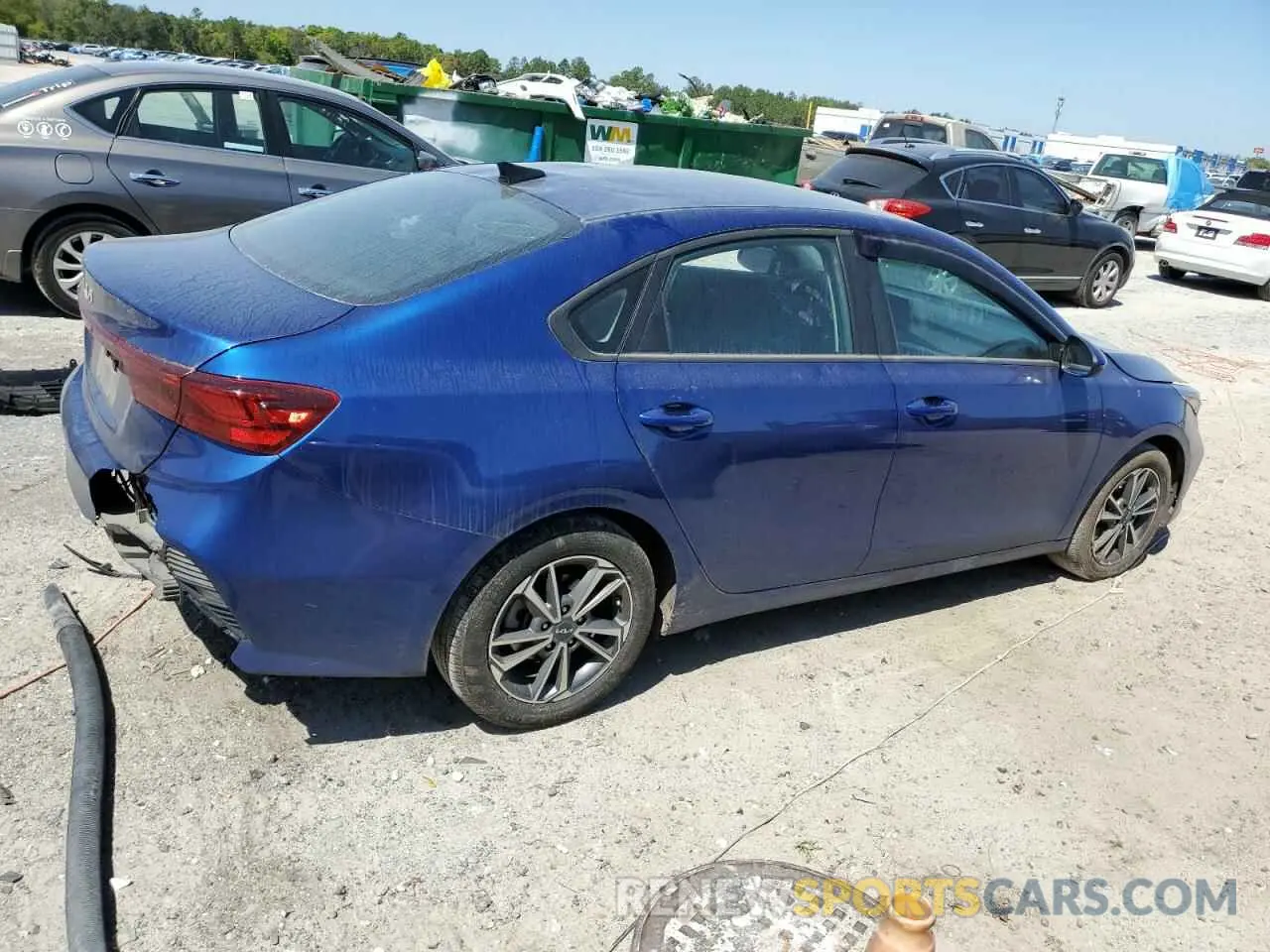 3 Photograph of a damaged car 3KPF24ADXNE463839 KIA FORTE 2022