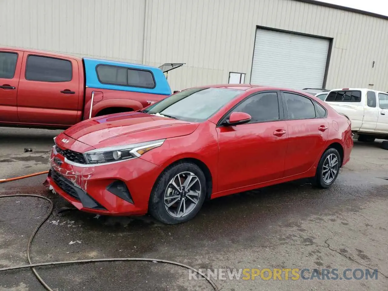 1 Photograph of a damaged car 3KPF24ADXNE475893 KIA FORTE 2022