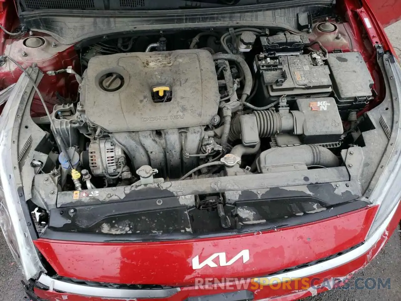 11 Photograph of a damaged car 3KPF24ADXNE475893 KIA FORTE 2022