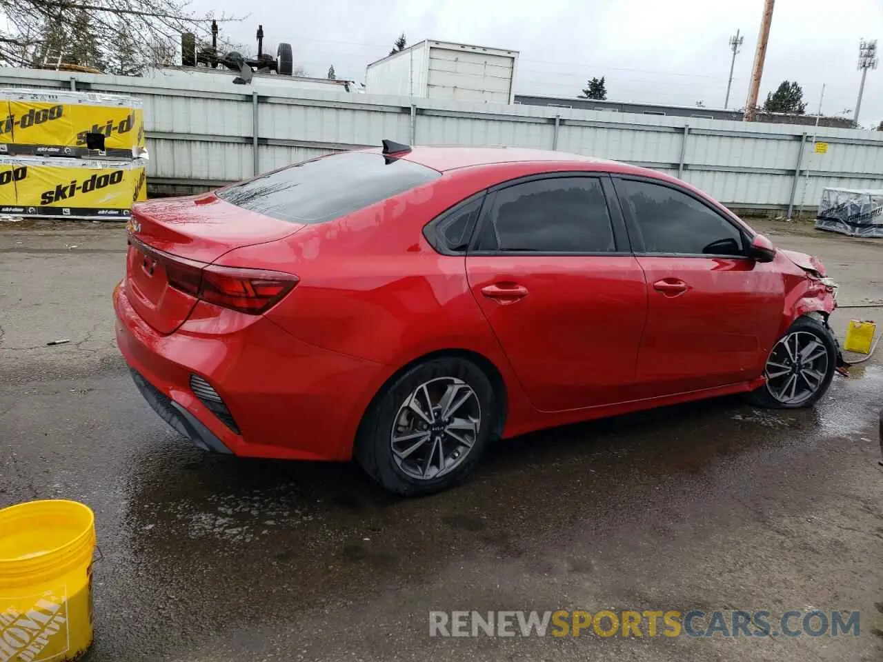 3 Photograph of a damaged car 3KPF24ADXNE475893 KIA FORTE 2022
