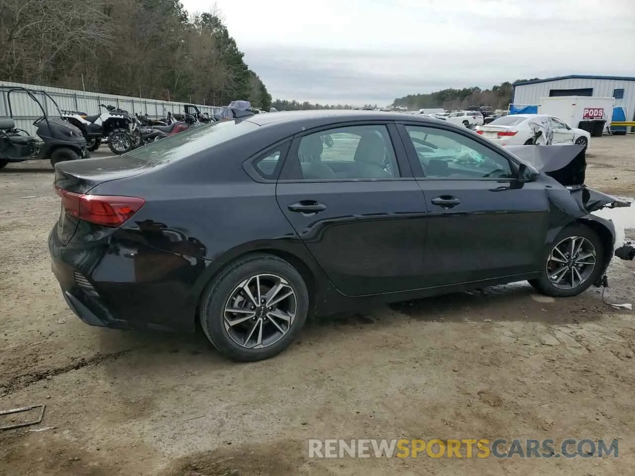 3 Photograph of a damaged car 3KPF24ADXNE493746 KIA FORTE 2022