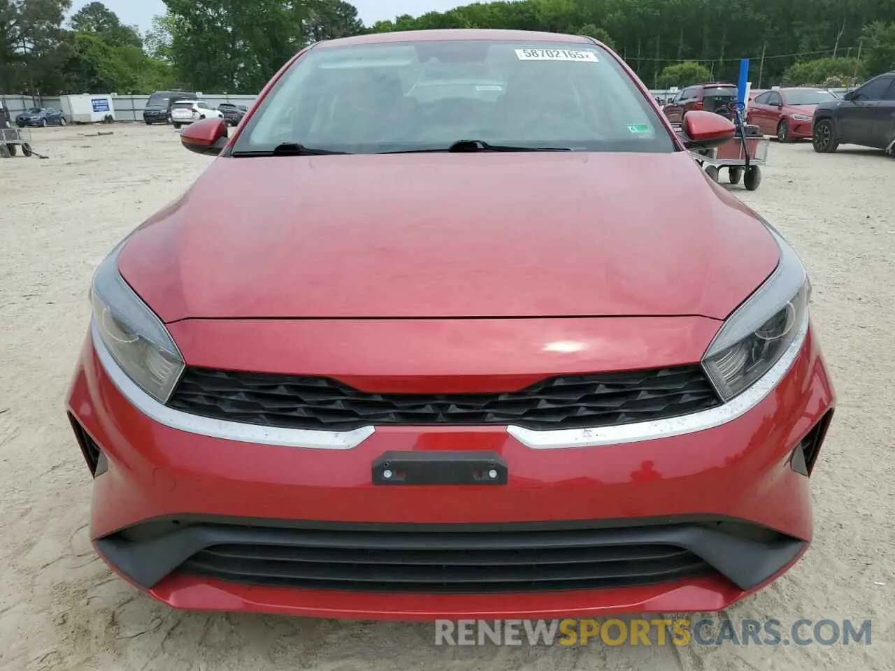 5 Photograph of a damaged car 3KPF24ADXNE496632 KIA FORTE 2022