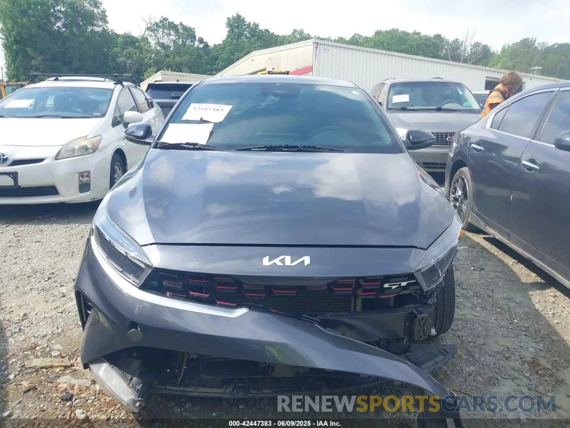 12 Photograph of a damaged car 3KPF44AC0NE486161 KIA FORTE 2022