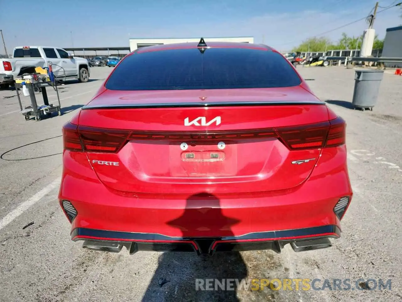 6 Photograph of a damaged car 3KPF44AC1NE477209 KIA FORTE 2022