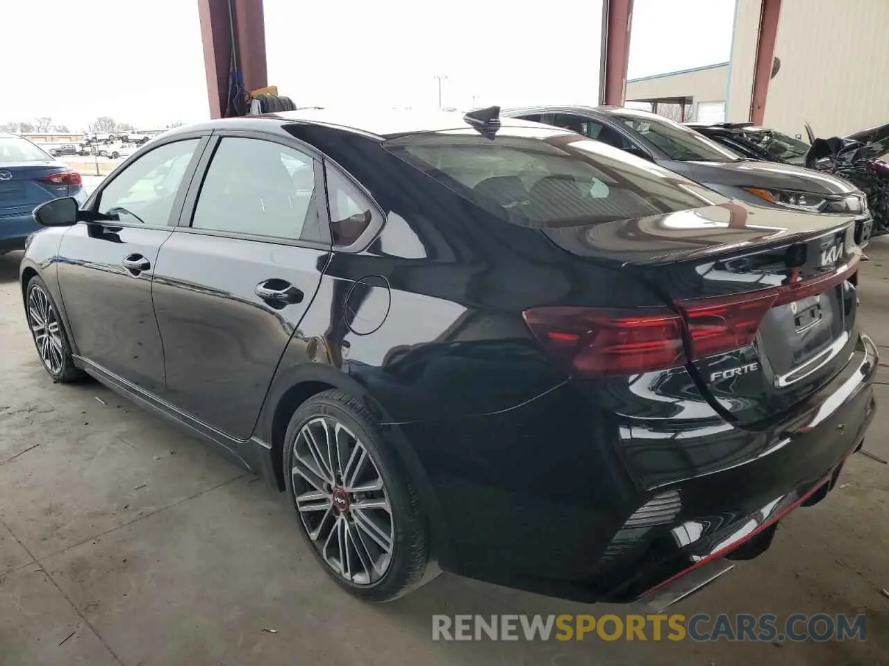 2 Фотография поврежденного автомобиля 3KPF44AC2NE438788 KIA FORTE 2022