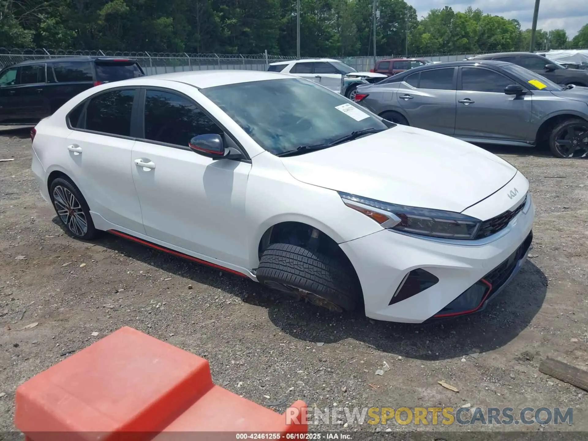 1 Photograph of a damaged car 3KPF44AC2NE444185 KIA FORTE 2022