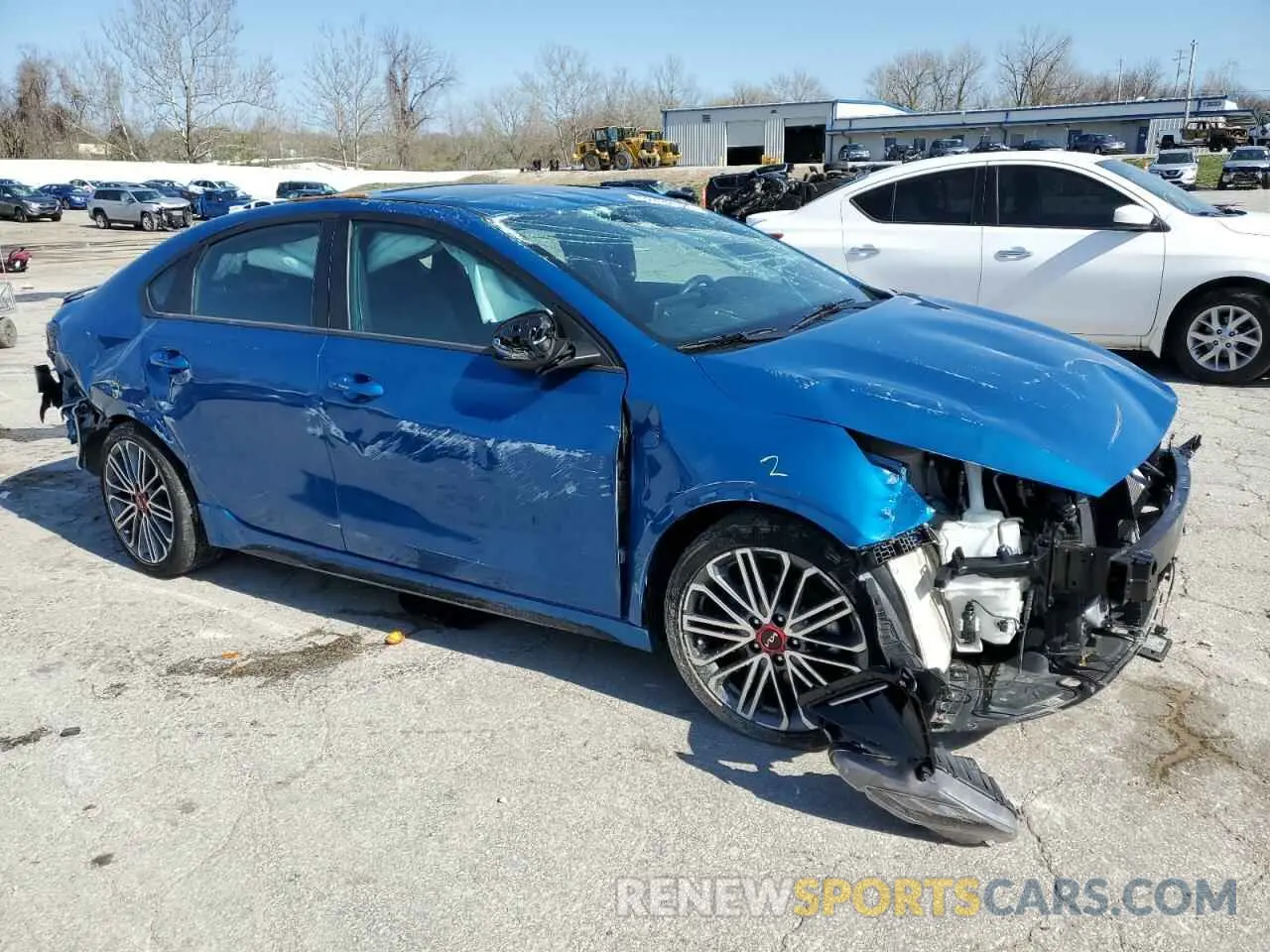 4 Фотография поврежденного автомобиля 3KPF44AC2NE479177 KIA FORTE 2022