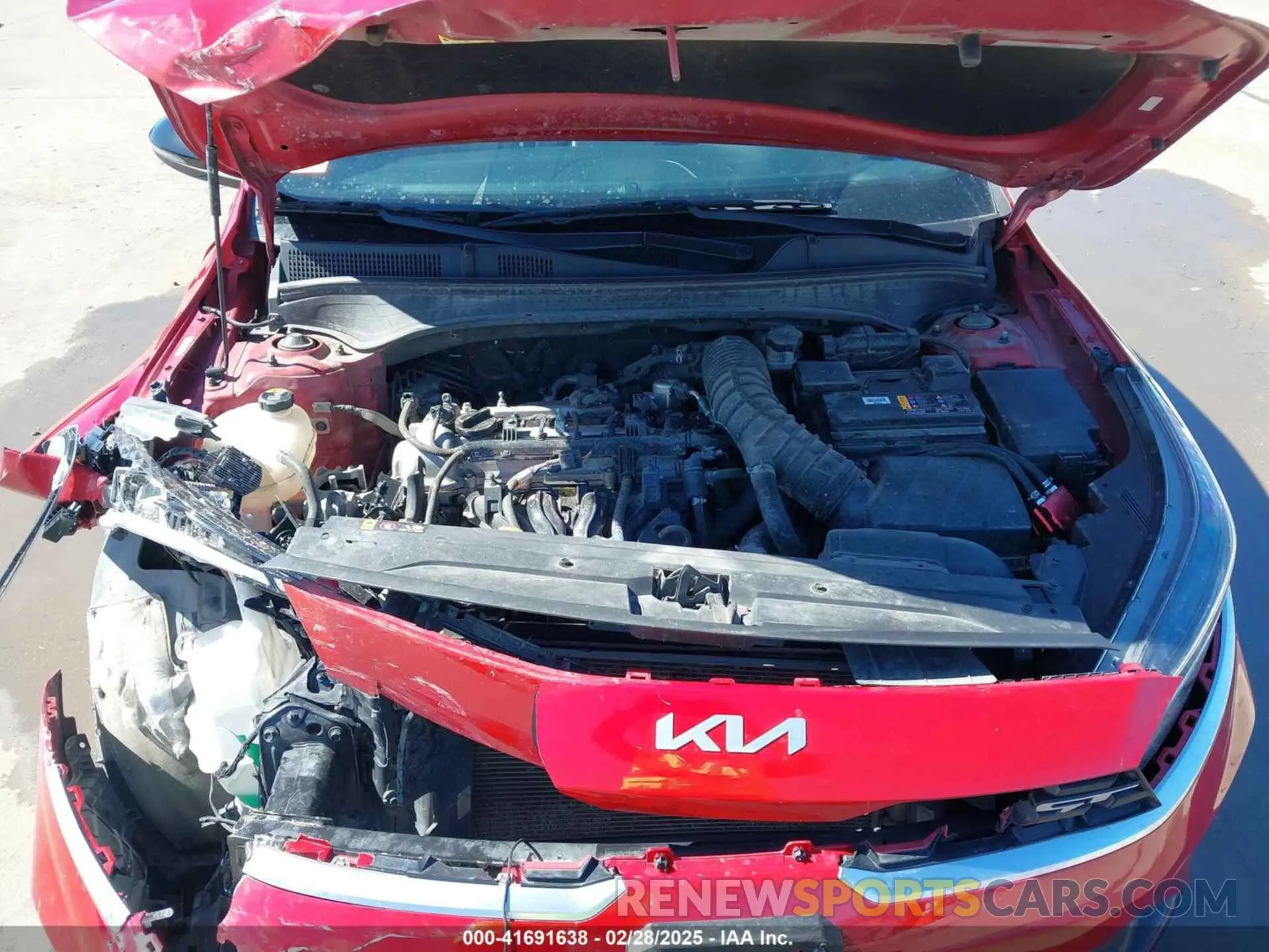 10 Photograph of a damaged car 3KPF44AC2NE485559 KIA FORTE 2022