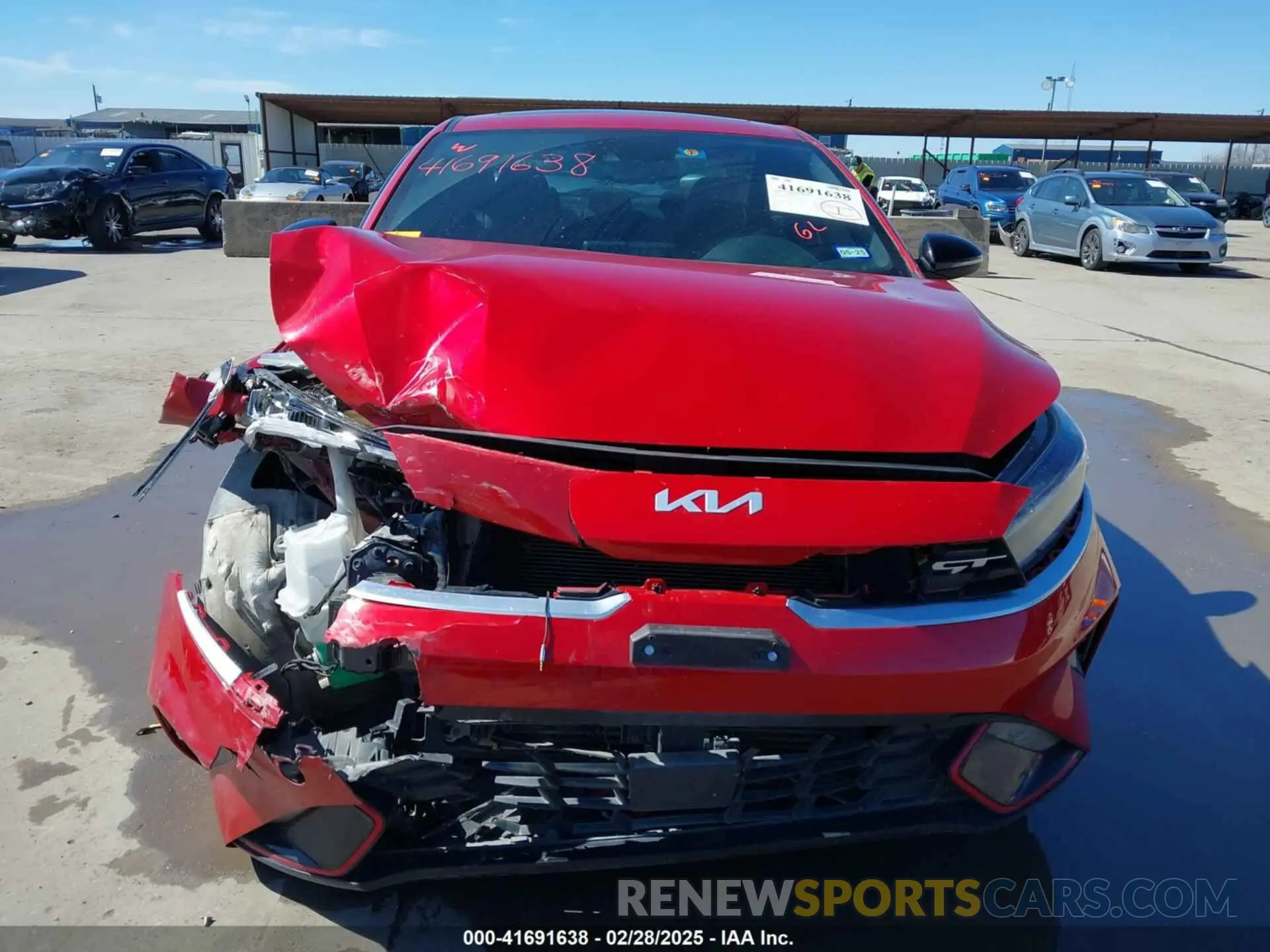 12 Photograph of a damaged car 3KPF44AC2NE485559 KIA FORTE 2022